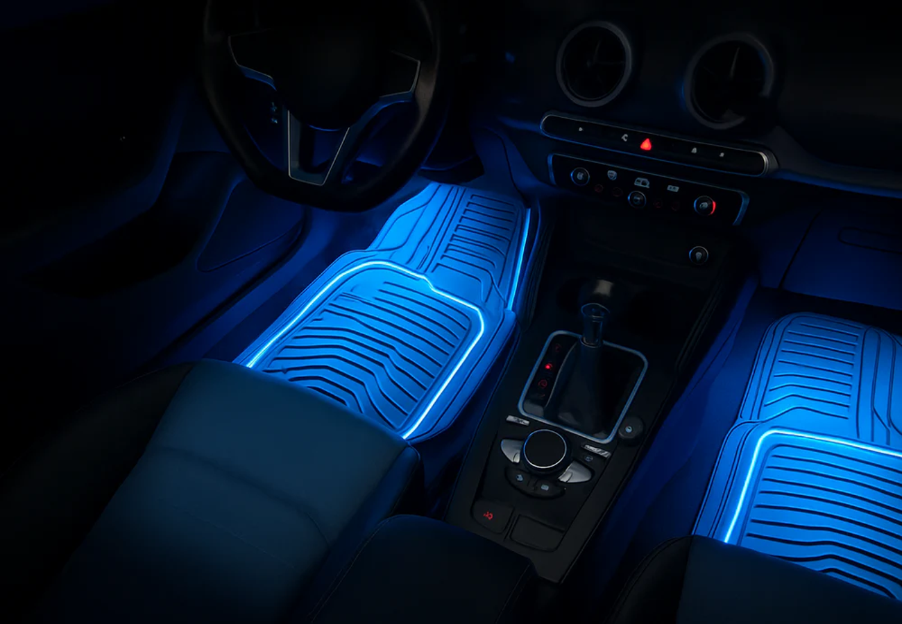 How to add LED Car Lighting in Under 5 Minutes (No Tools Needed) - Part 2