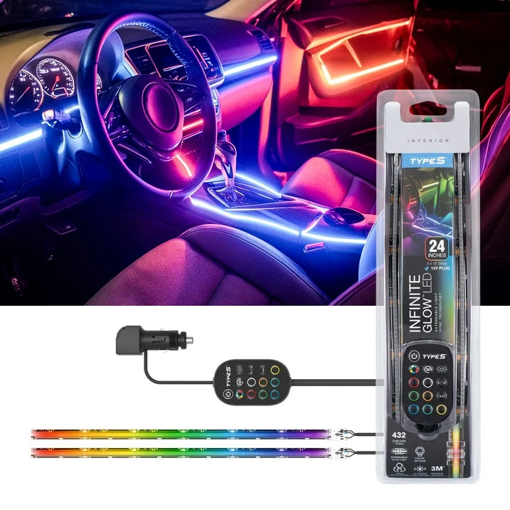 Infinite Glow Interior Car Lighting