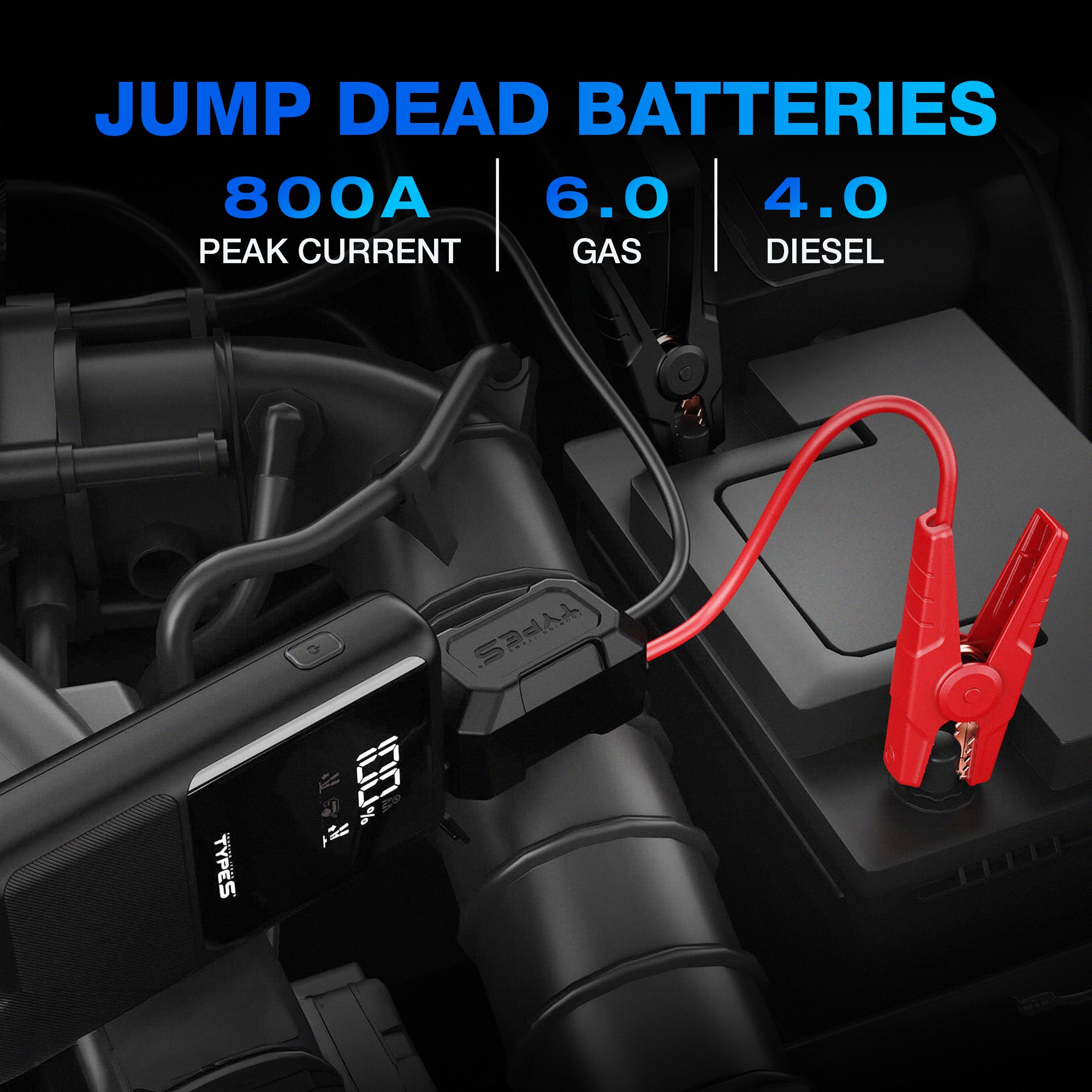 DC10X Jump Starter & Wireless Power Bank