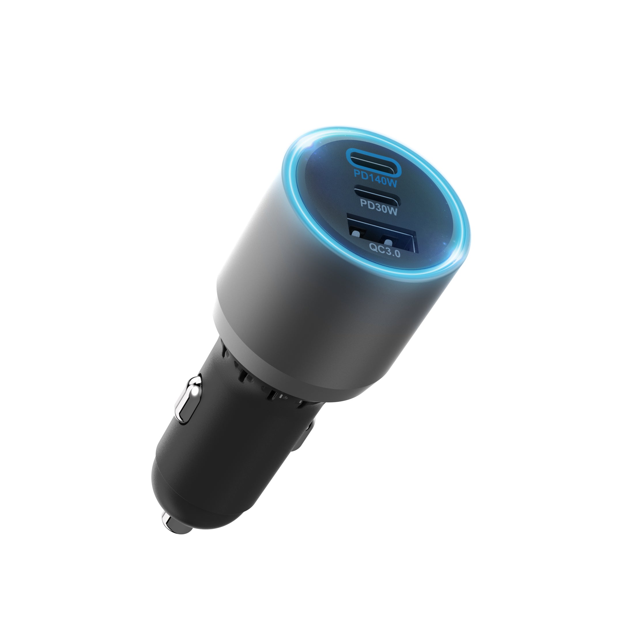 140W 3 IN 1 USB Car Charger