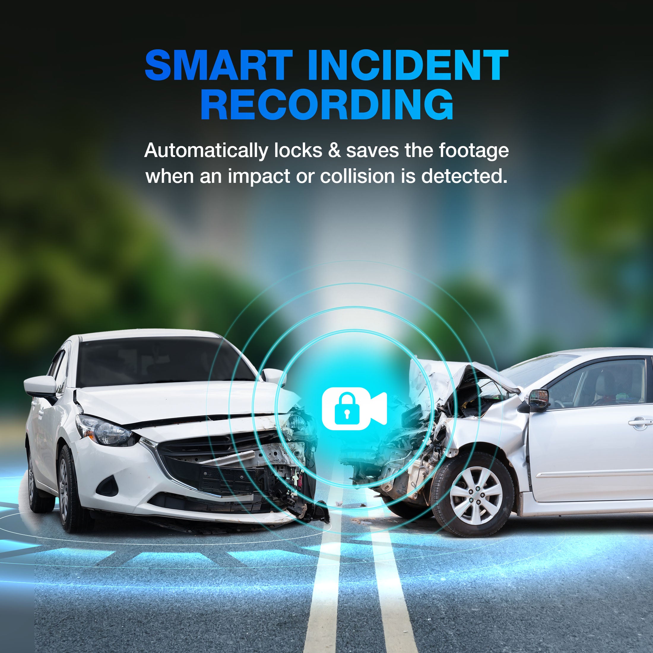 T402 Dual View 4K Dashcam with Enhanced AI features