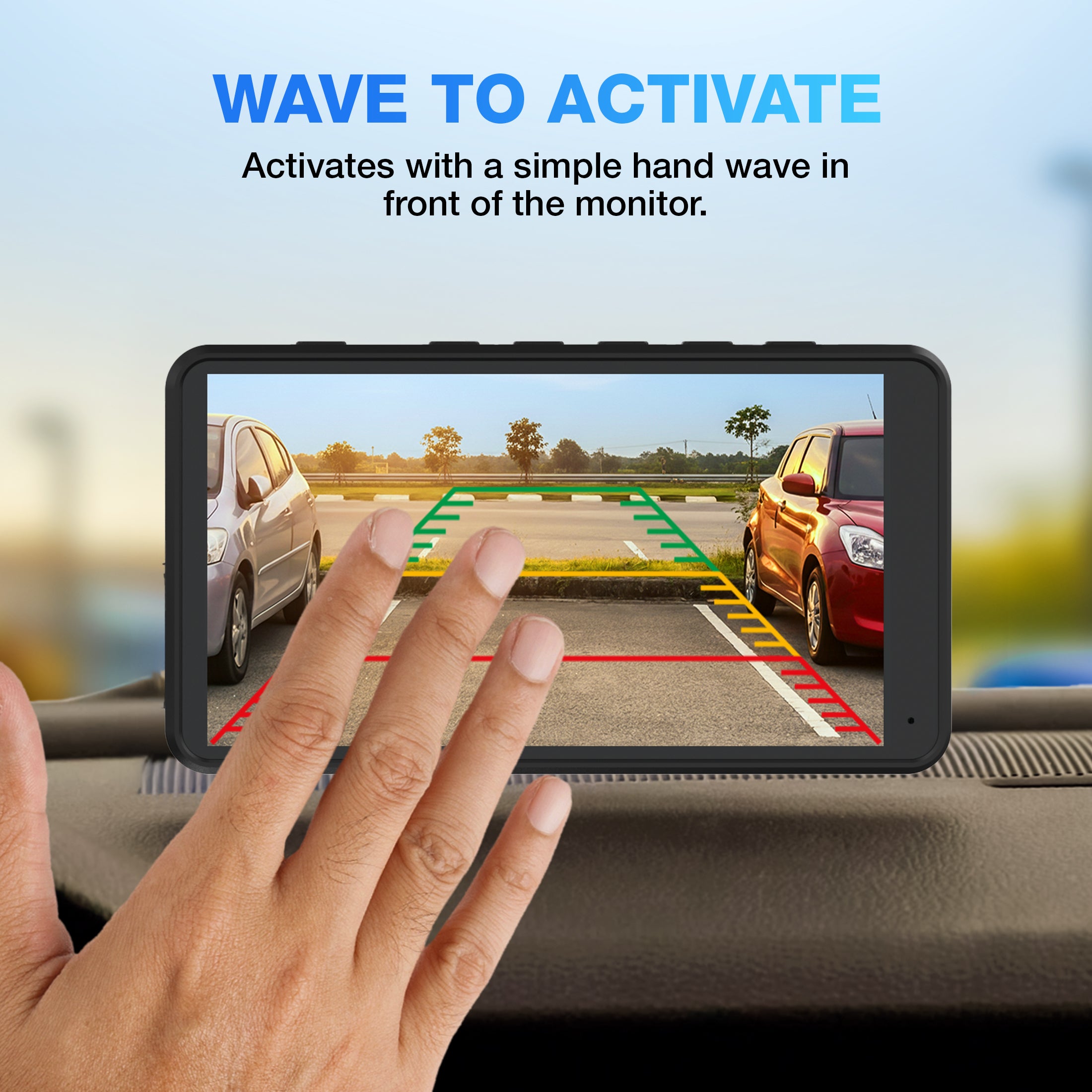 TYPE S Wireless & Solar Powered HD Backup Camera with 5" Monitor