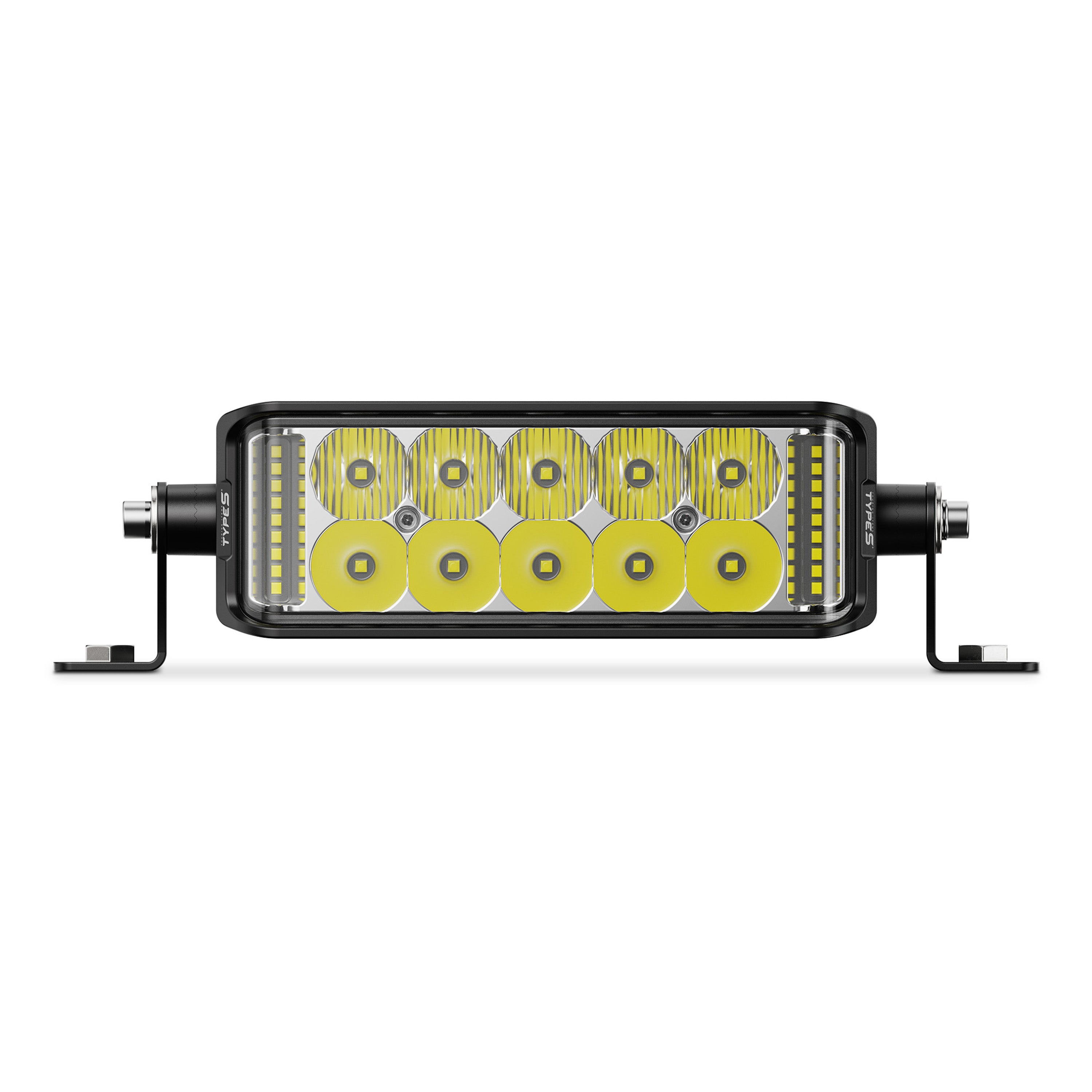 Elevate 6.5” Spot and Flood Combo Light Bar Set