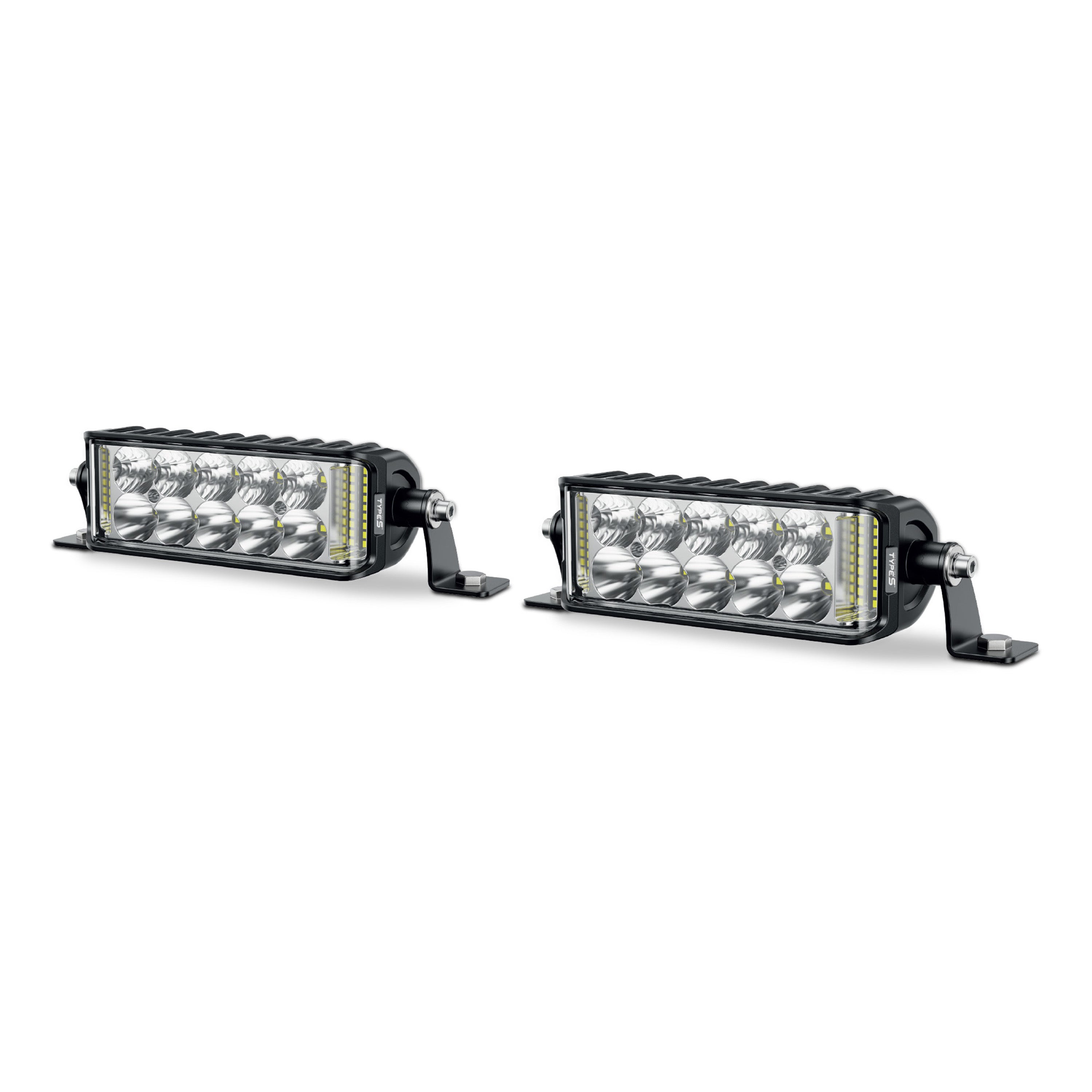Elevate 6.5” Spot and Flood Combo Light Bar Set