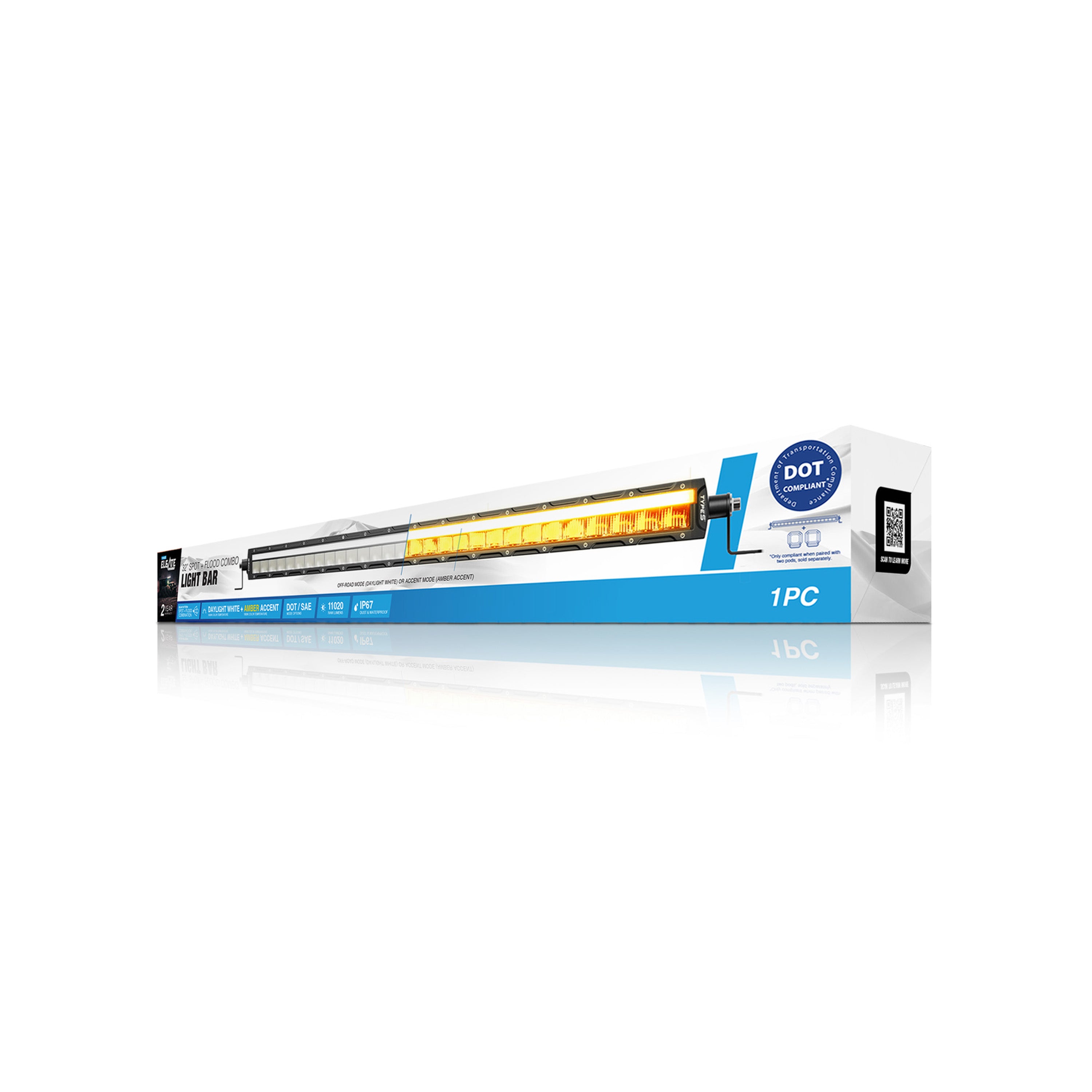 Elevate 32” Spot and Flood Combo Light Bar