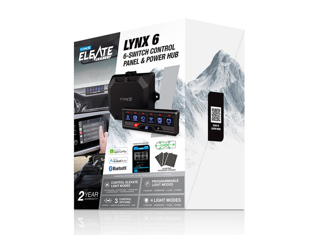 LYNX 6, 6-Switch Control Panel & Power Hub