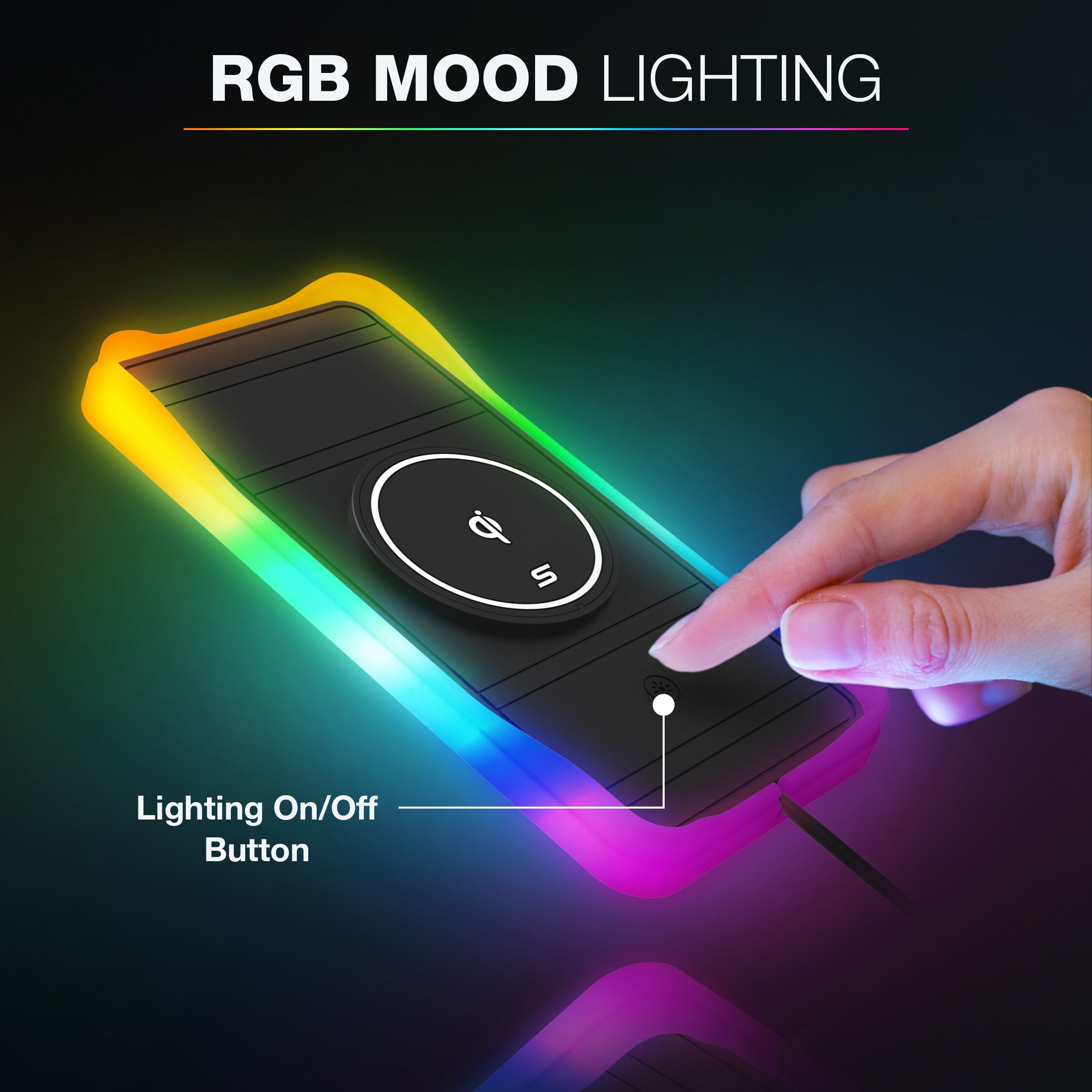 TYPE S Charge & Glow Wireless Charging Powerpad