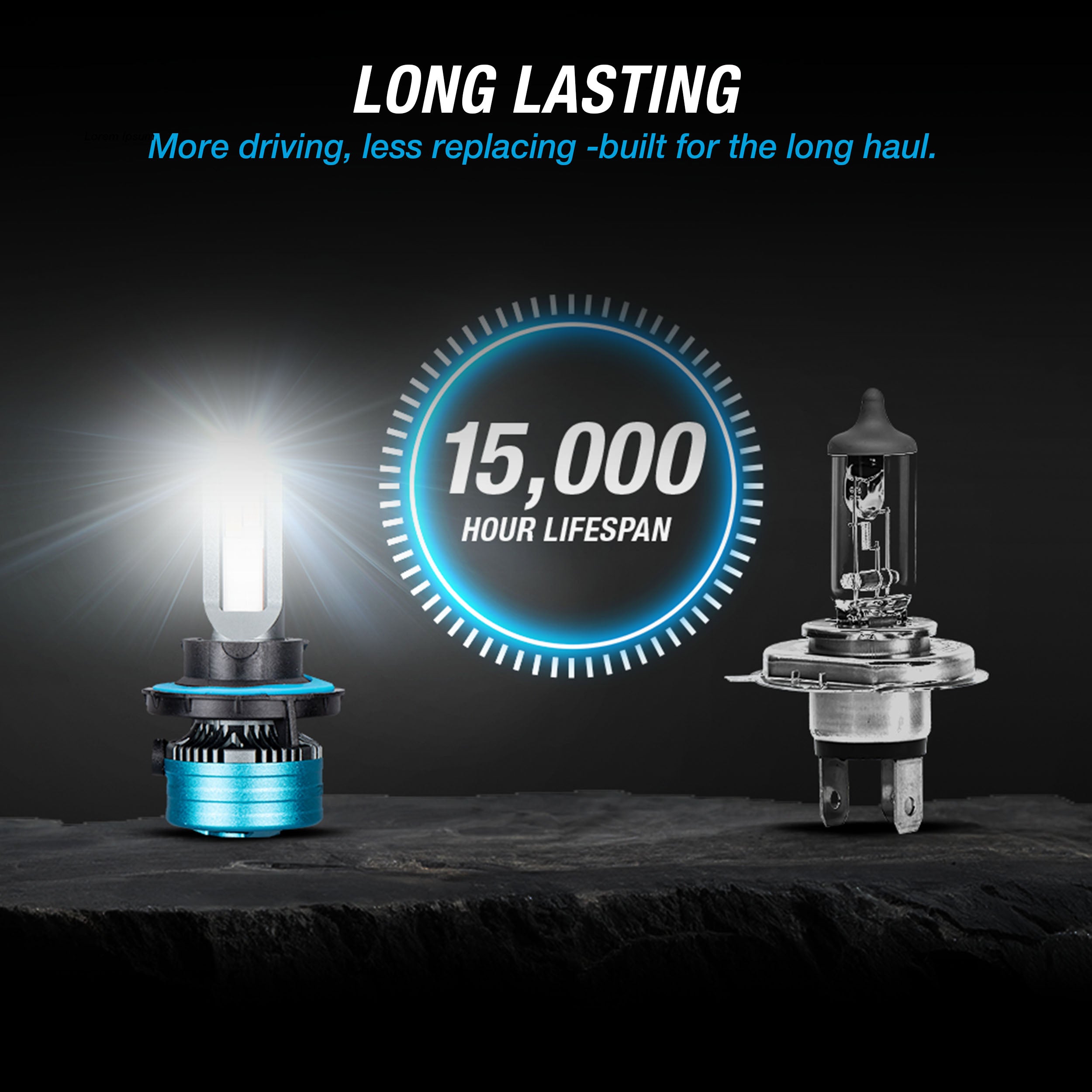 PRO ULTRABRIGHT LED FOG LIGHT SET - H13