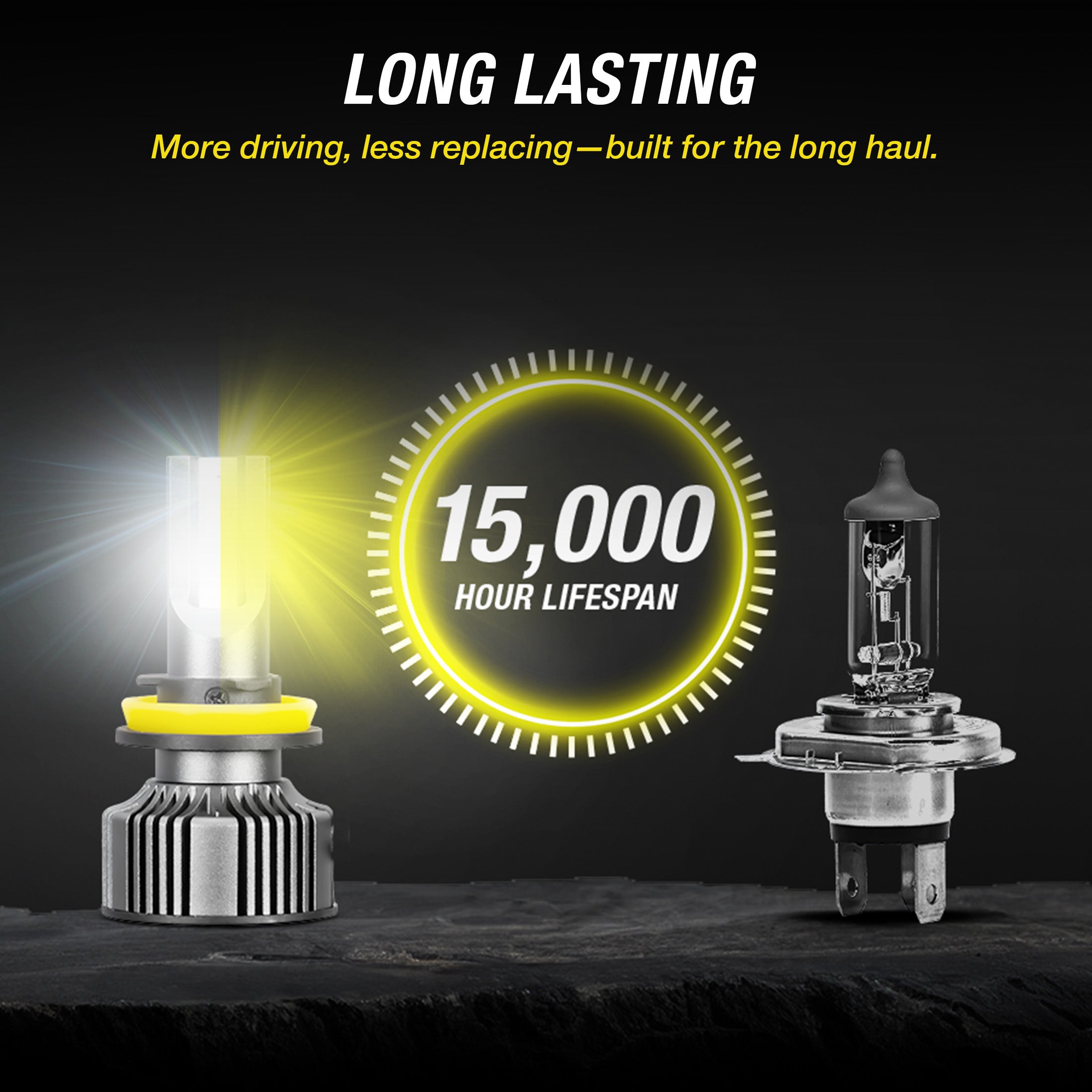 SWITCH ULTRABRIGHT LED FOG LIGHT SET - H8 / H9 / H11 / H16