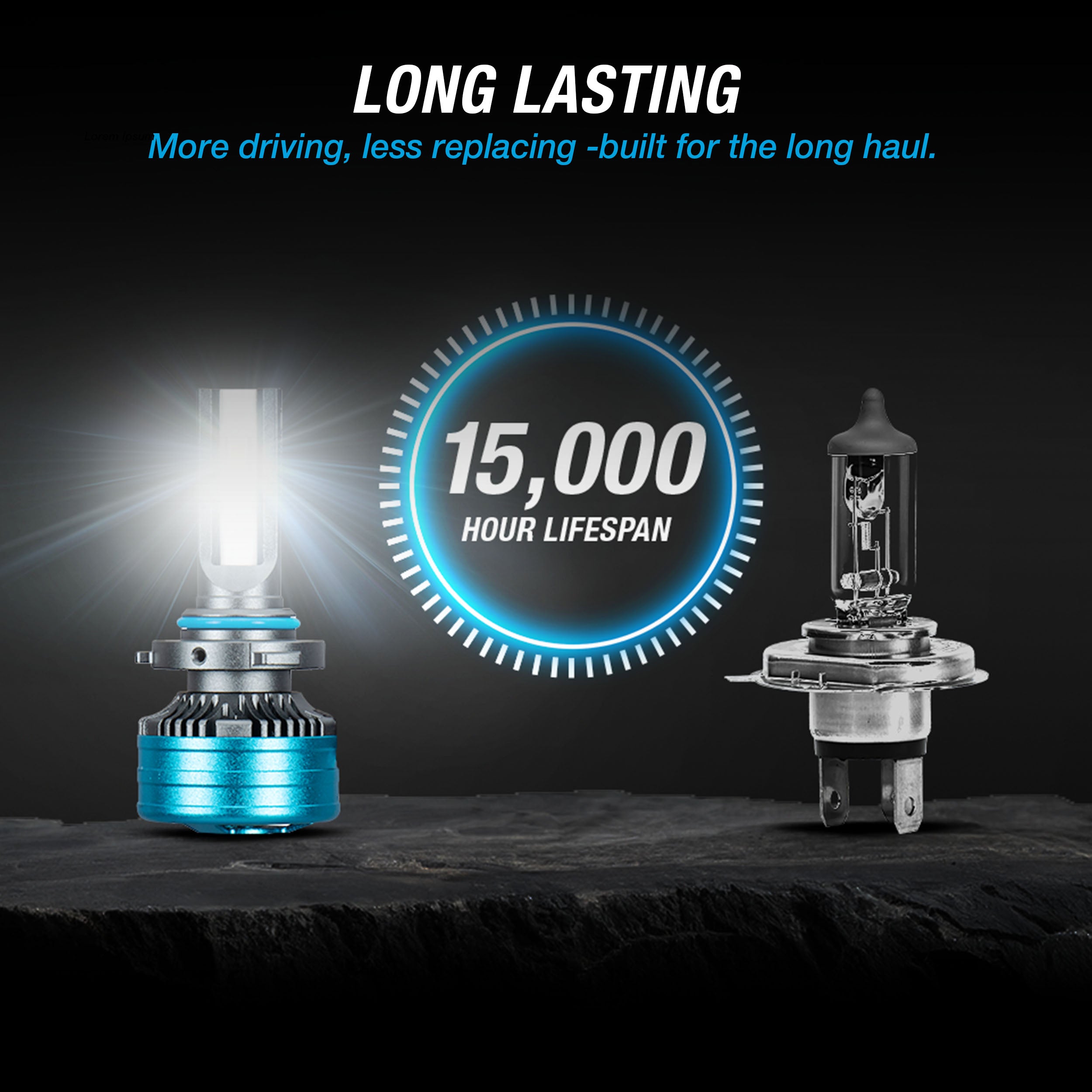 PRO+ ULTRABRIGHT LED FOG LIGHT SET - H13 / 9008