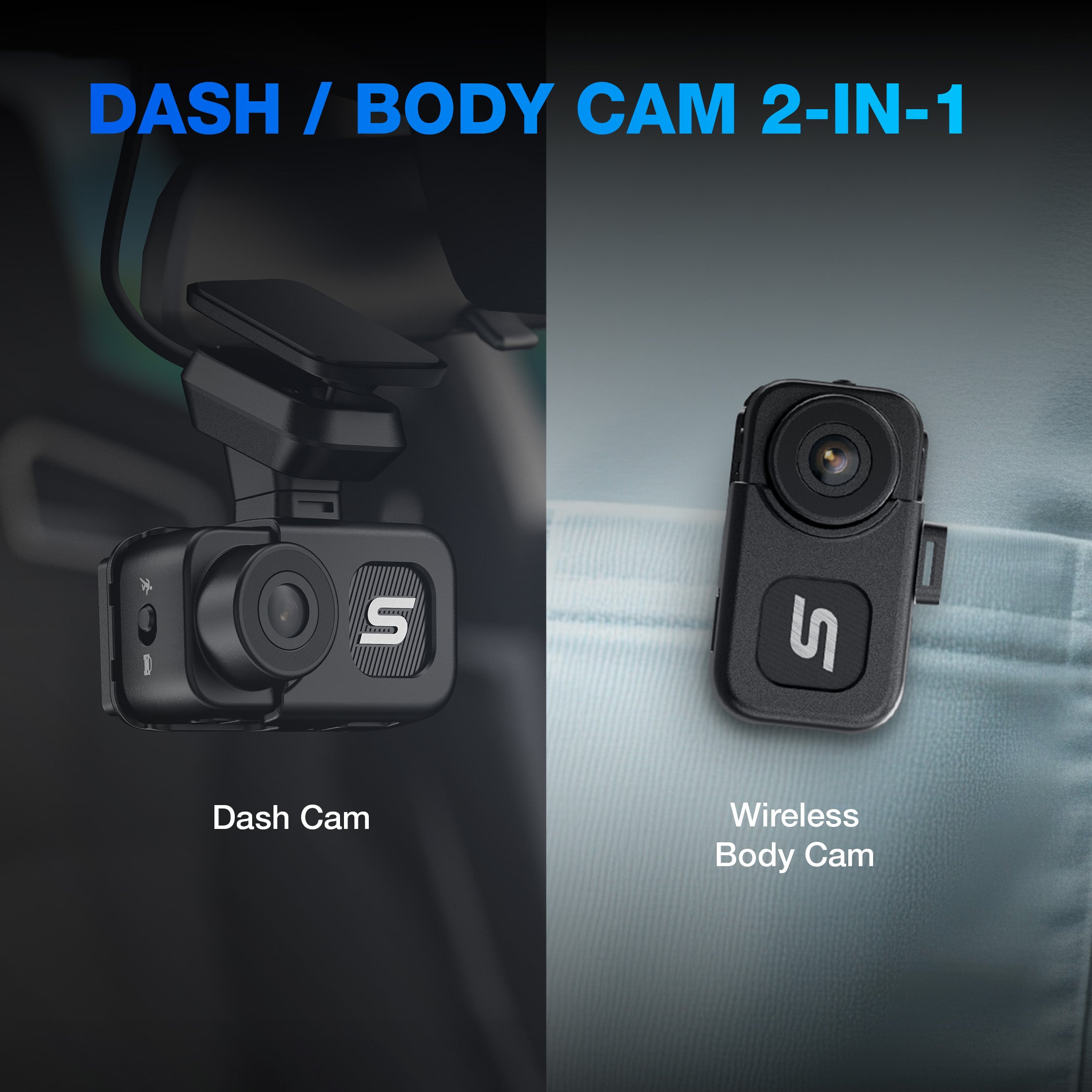4K Mini Dash Body Cam