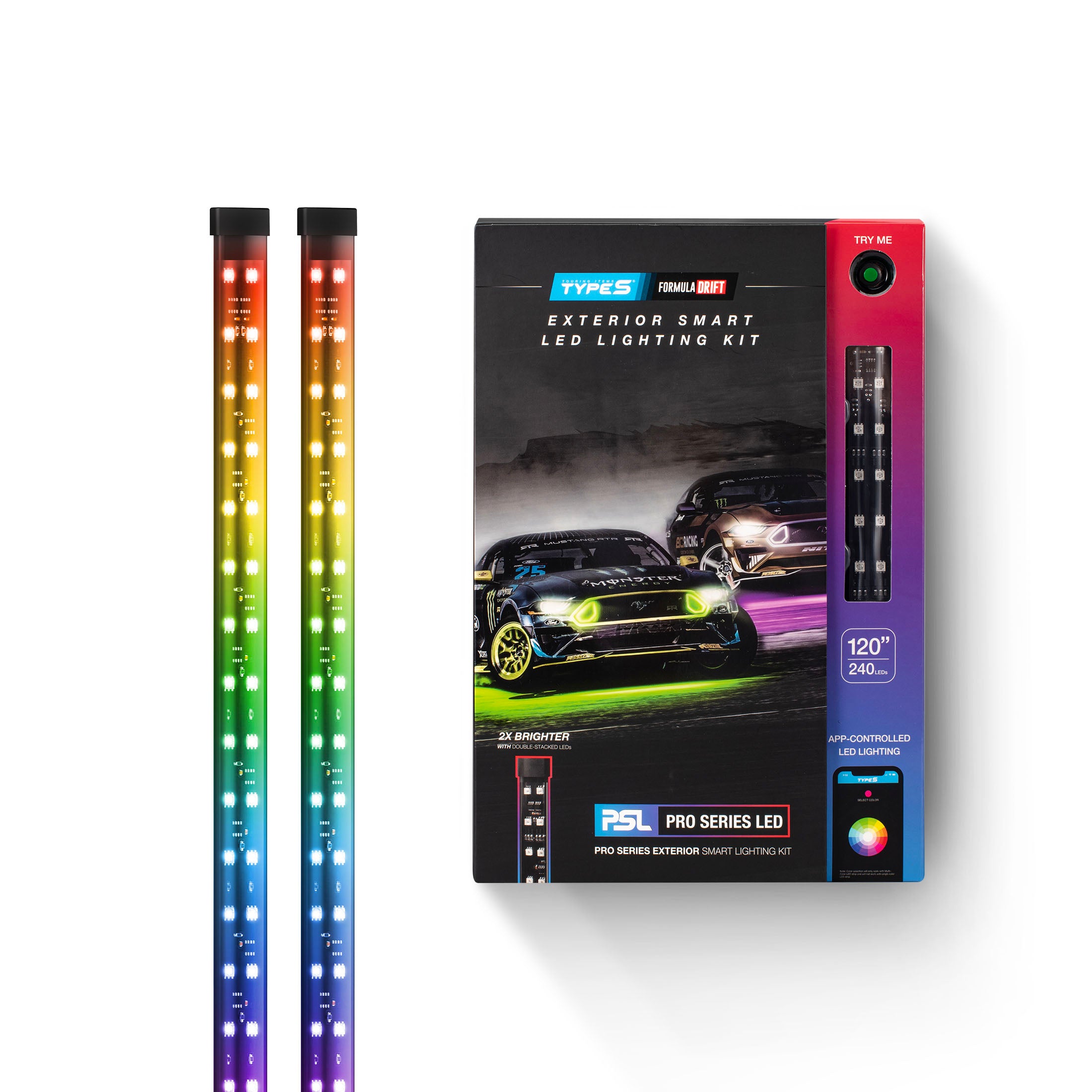 TYPE S Formula DRIFT Pro Series PSL Smart Side-Glow (Sides Only) Kit
