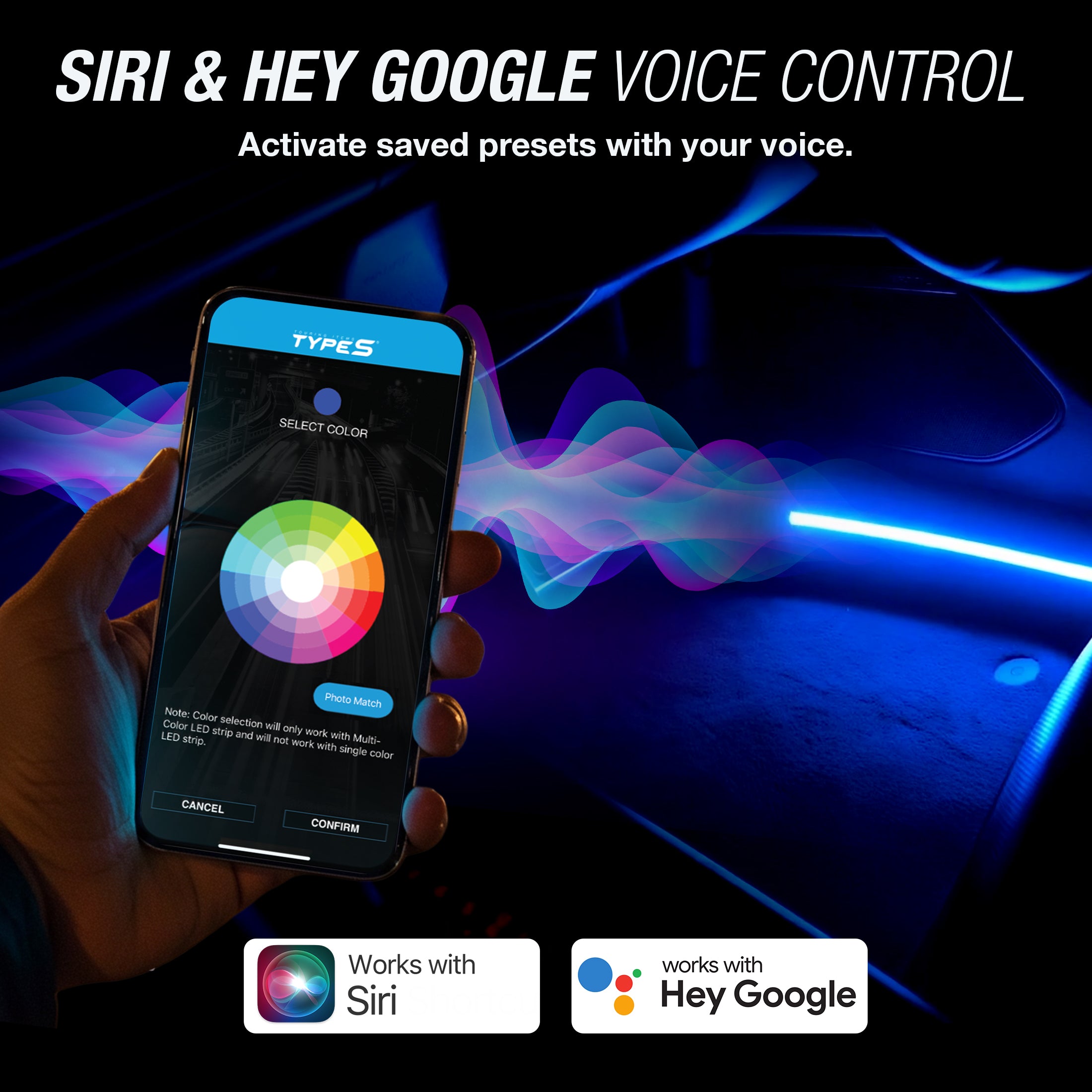 TYPE S Formula DRIFT Pro Series PSL Smart Interior Glow Kit