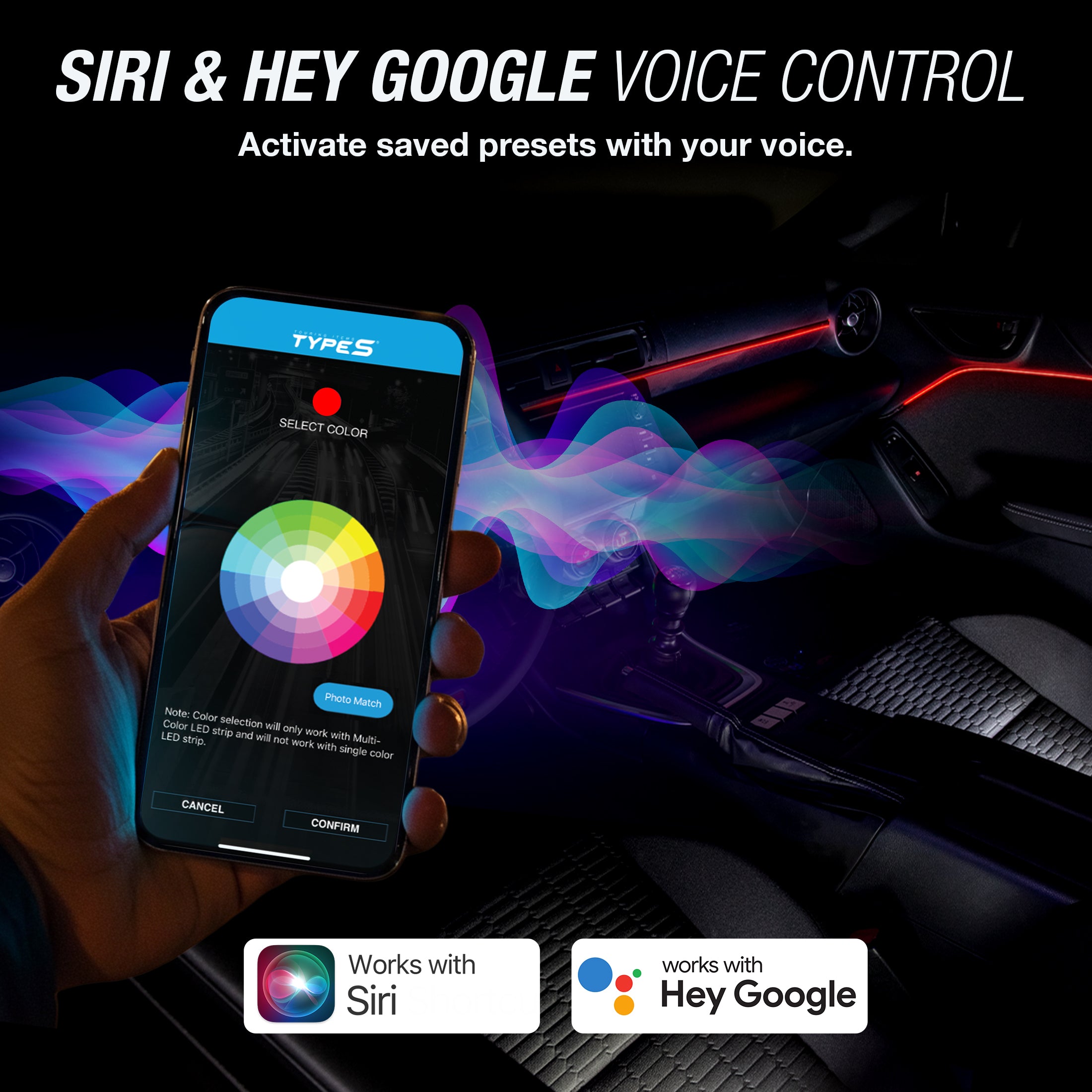 TYPE S Formula DRIFT Pro Series Ultra-Slim Smart LED Trim Kit