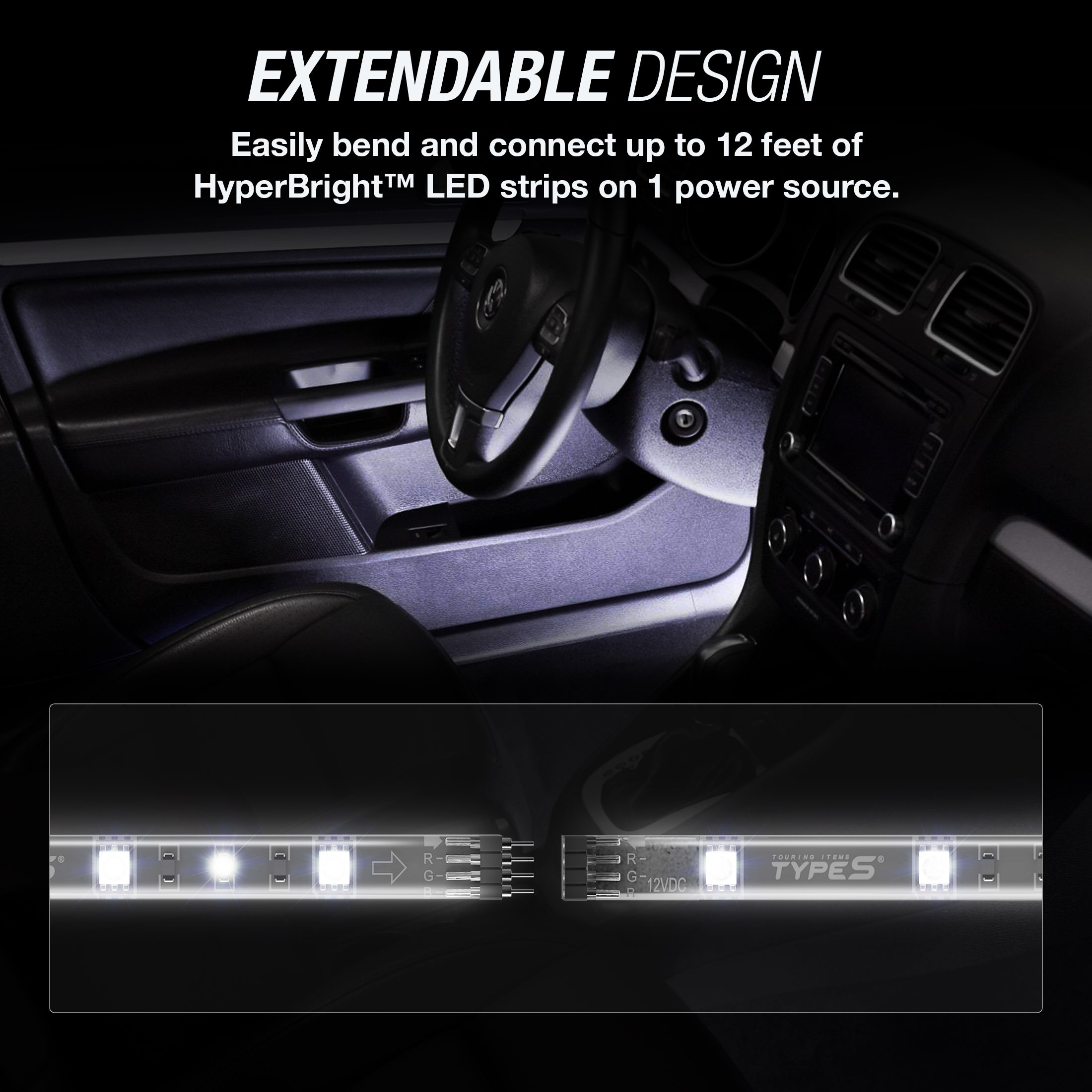 TYPE S HyperBright™ 24" LED Lighting Kit (White)