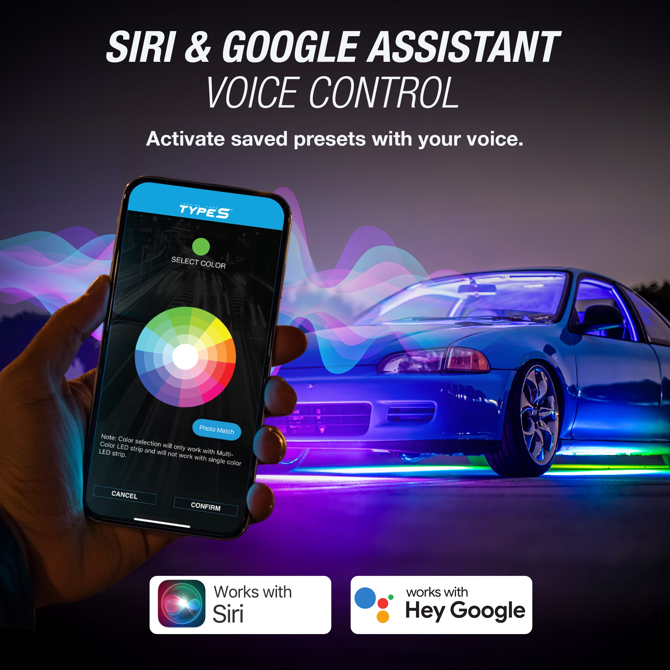 TYPE S 72" Smart LED Exterior Lighting Kit