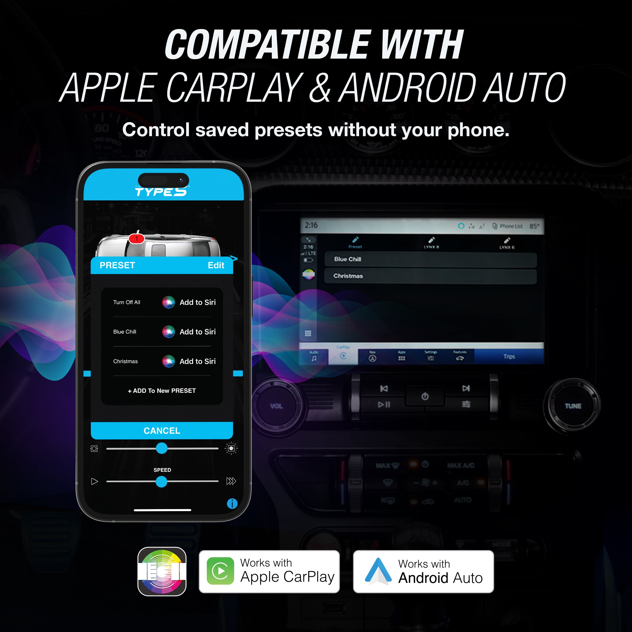 TYPE S 72" Smart LED Exterior Lighting Kit