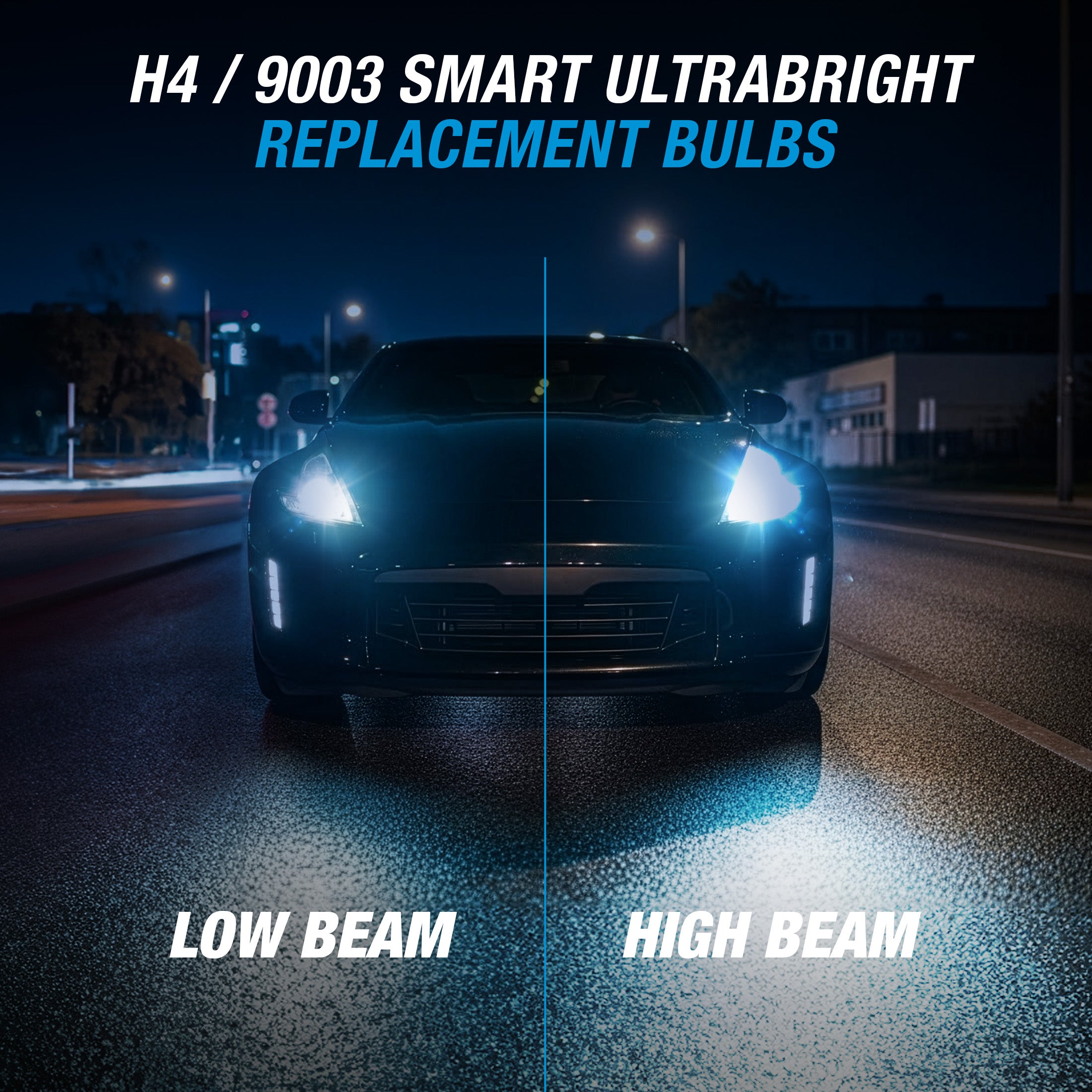 ULTRABRIGHT LED FOG LIGHT SET - H4 / 9003