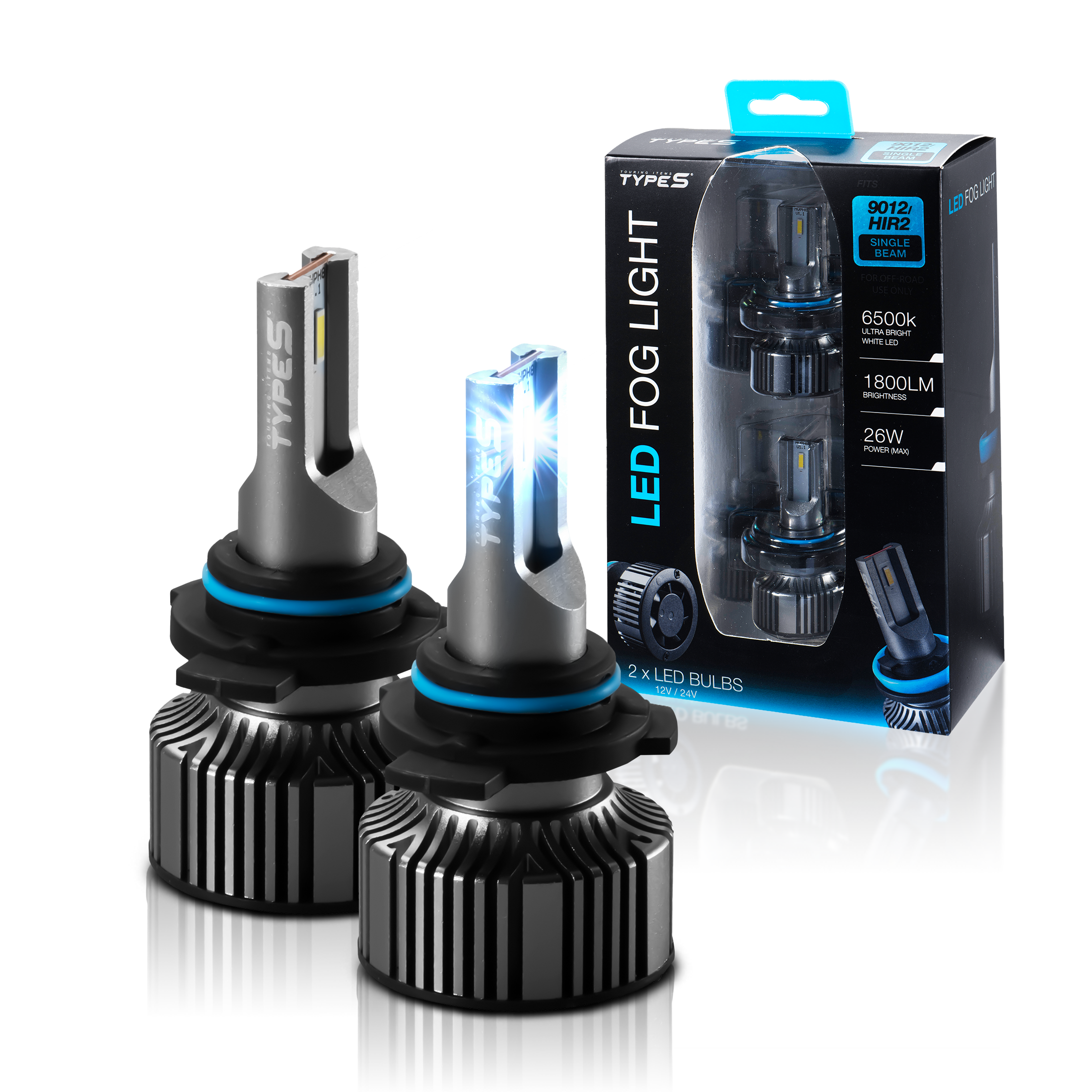 ULTRABRIGHT LED FOG LIGHT SET - 9012