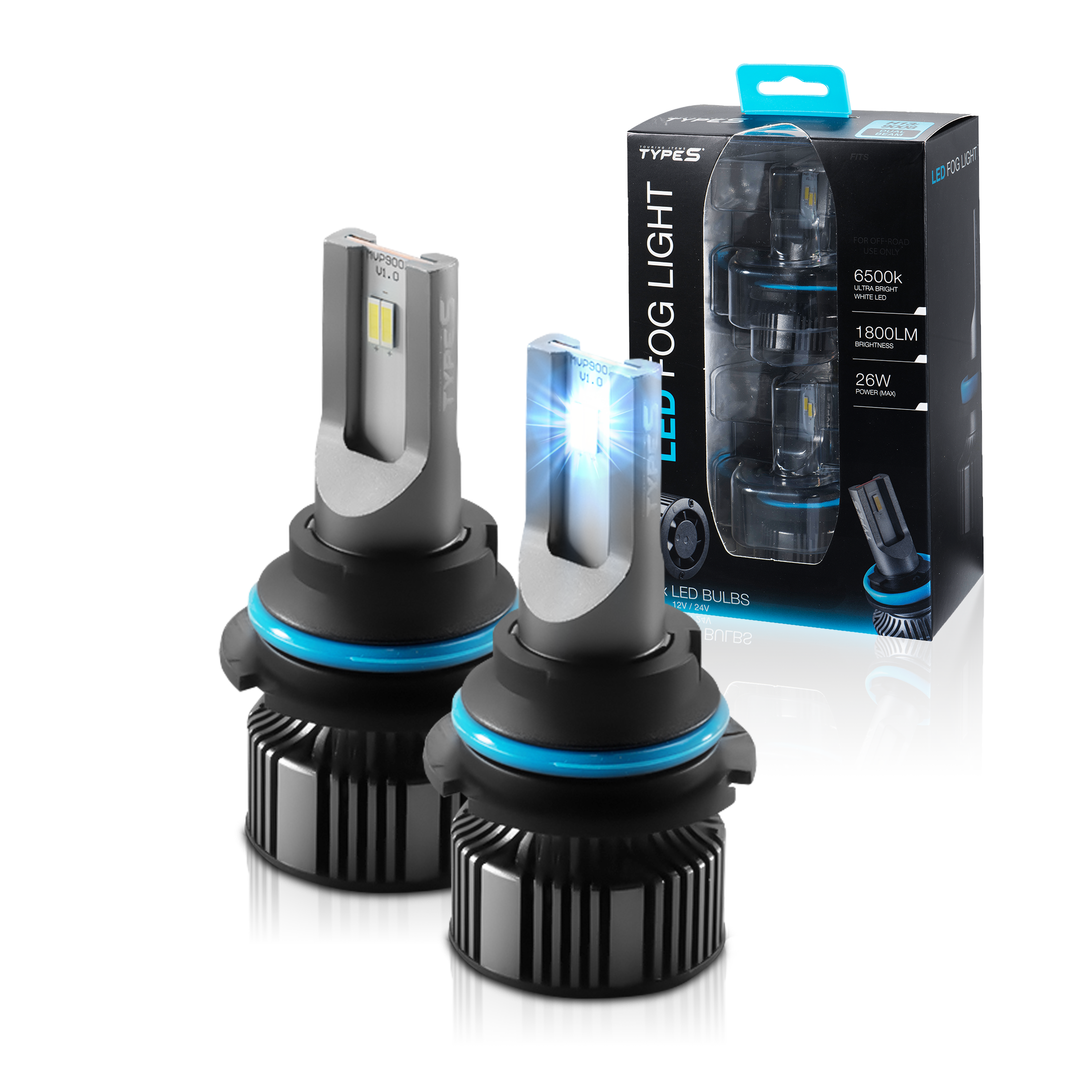 ULTRABRIGHT LED FOG LIGHT SET - H13