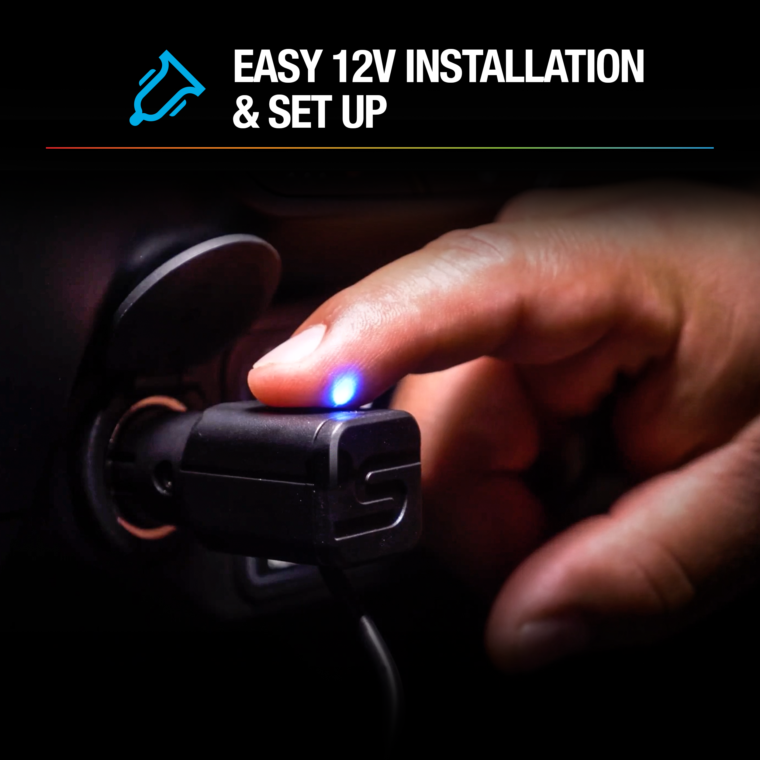 TYPE S 2PC LED Glow Floormat