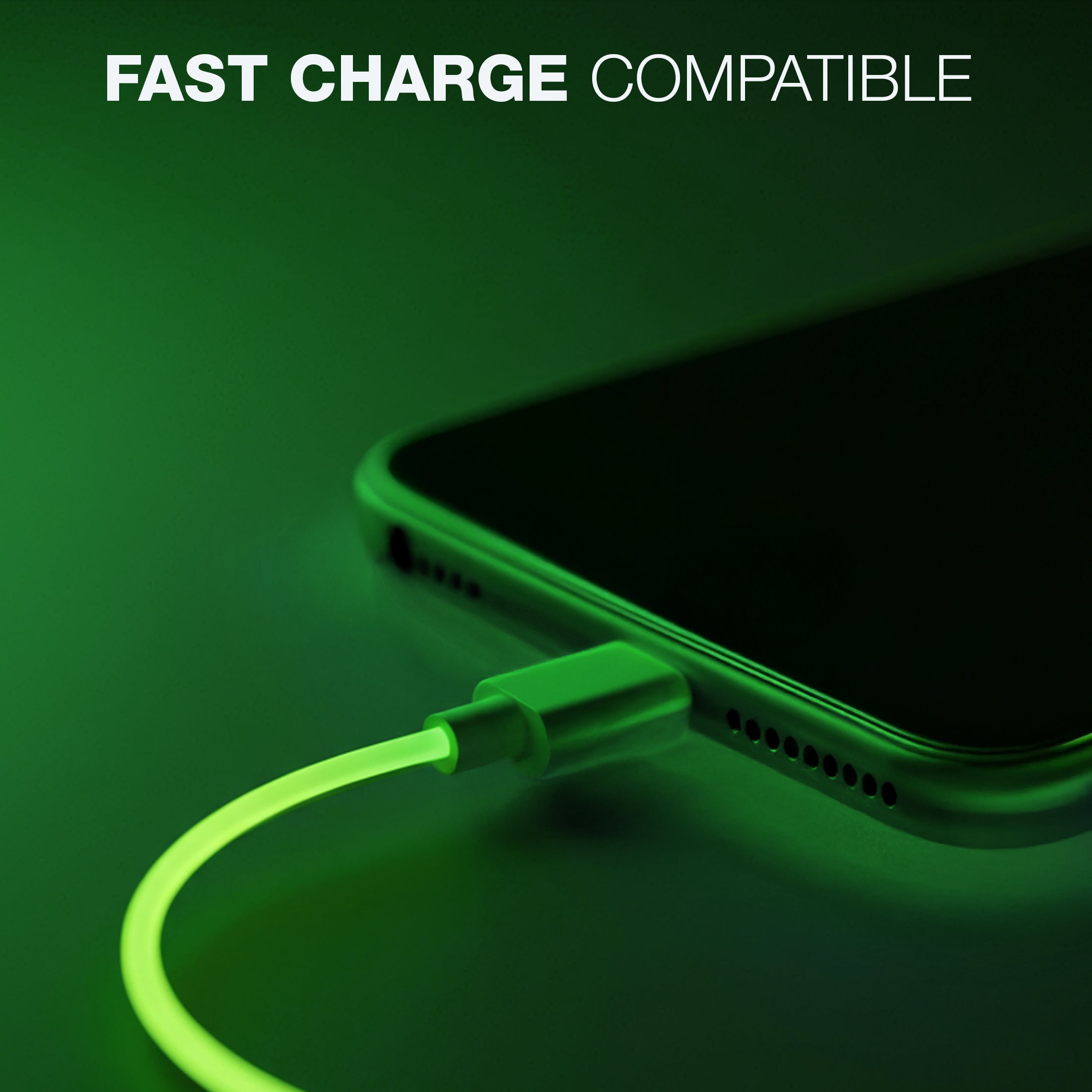 USB-C to USB-C LED Charging Cable