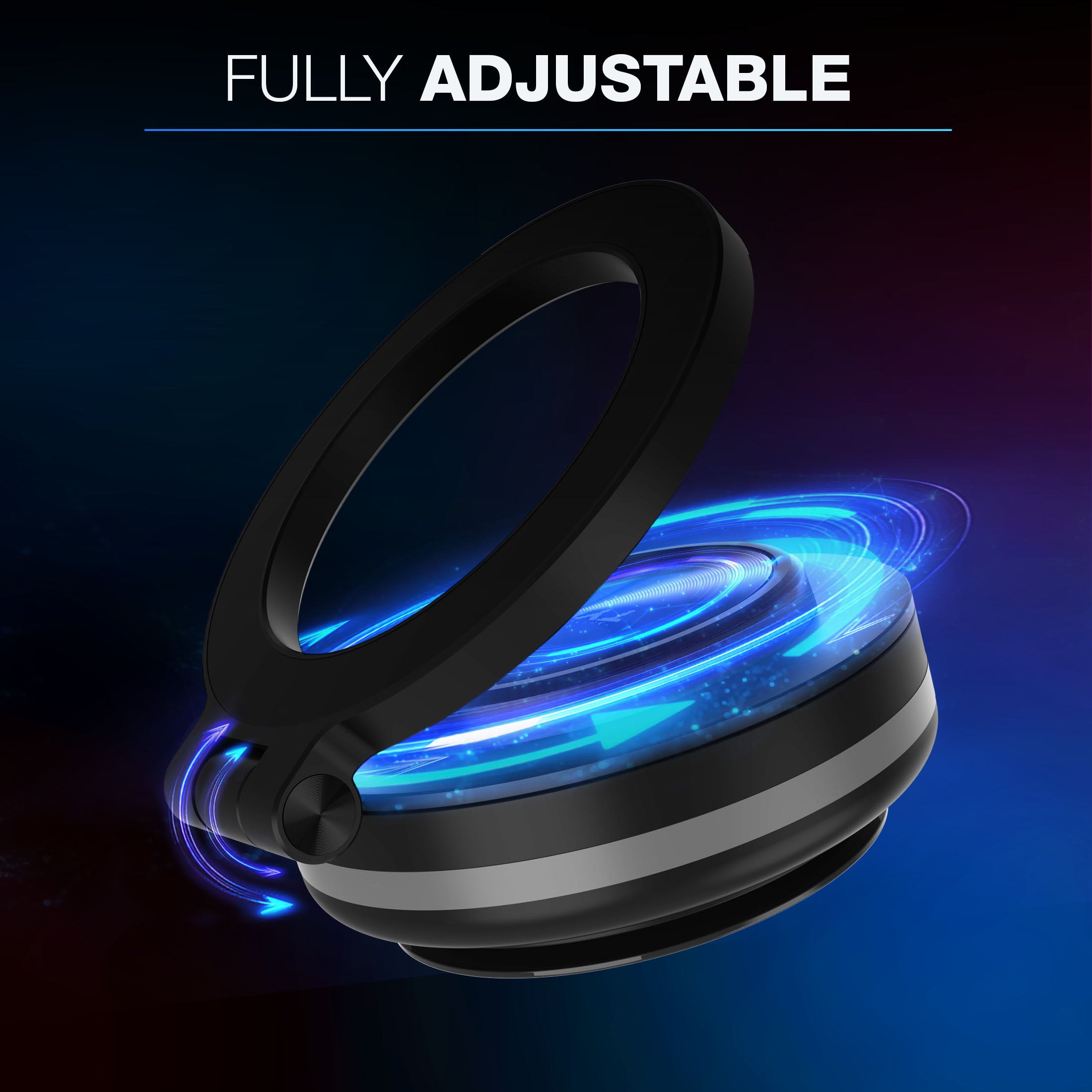 TYPE S Powered Vacuum Suction Phone Holder with Magnetic Mount, Automatic Pressure Detection, Automatic Suction Adjustment