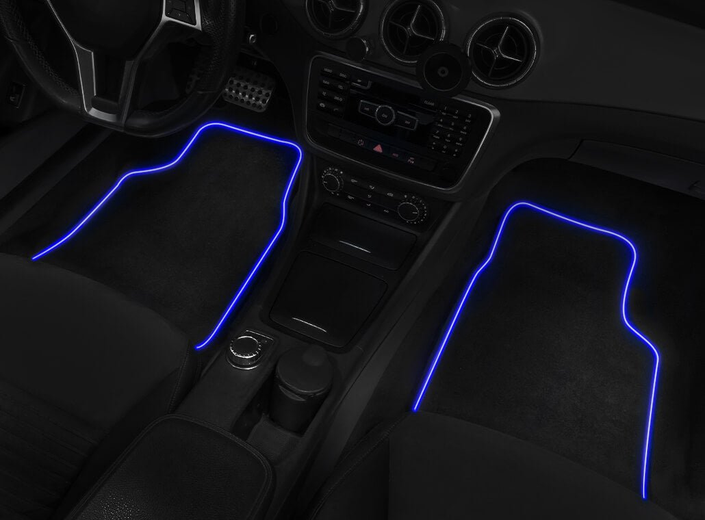 Type S LED Lighted Floor Mat Multi-Color 2 Piece at AutoZone