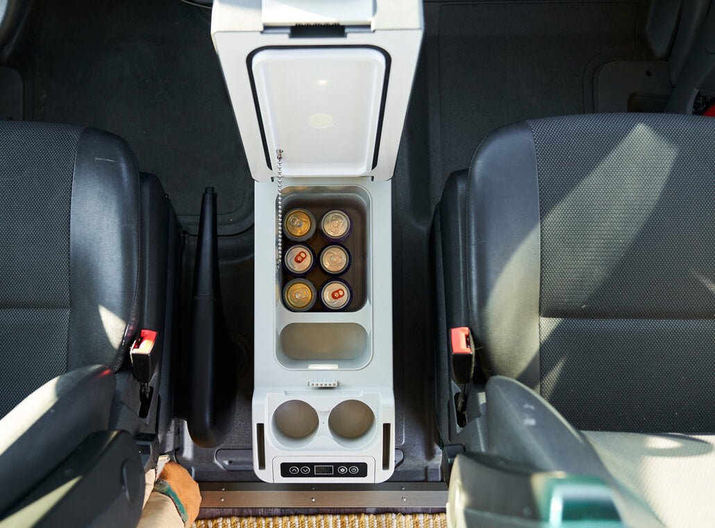 ZYCSKTL Car Freezer Warmer Mini Fridge,13.5 L Silent and Large-Capacity Car  Fridge, Portable Cooling and Heating Dual-use Chest Fridge, 220V, 12V Mini