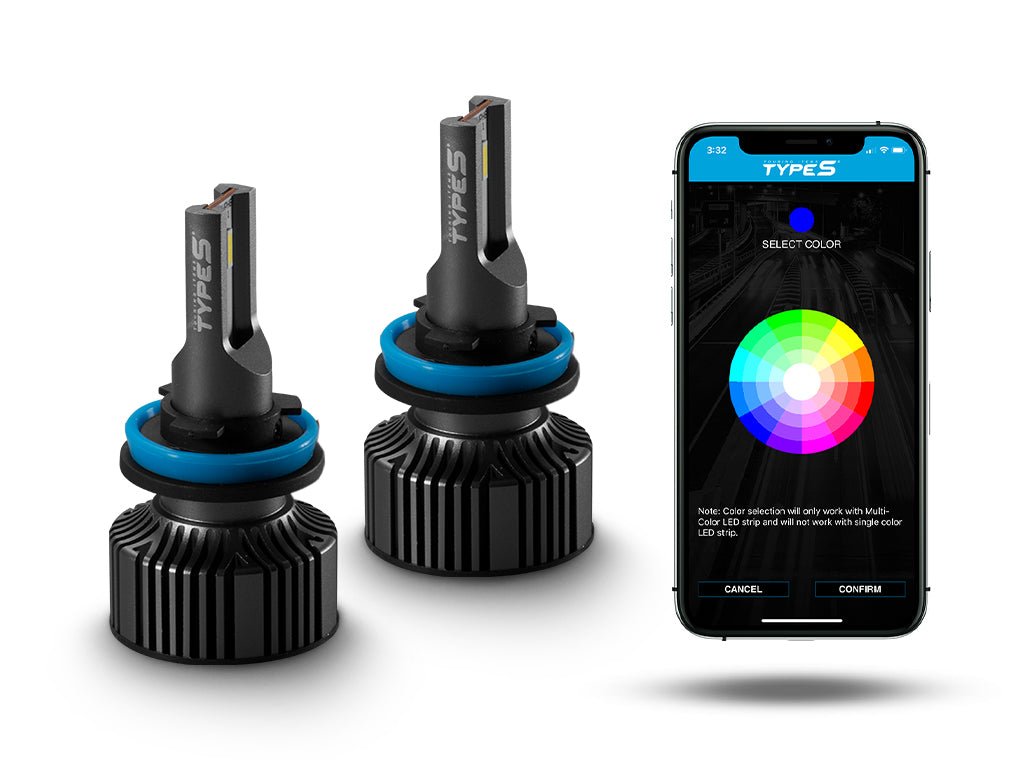 H8 / H9 / H11 / H16JP Smart Ultrabright LED Headlight Fog Light