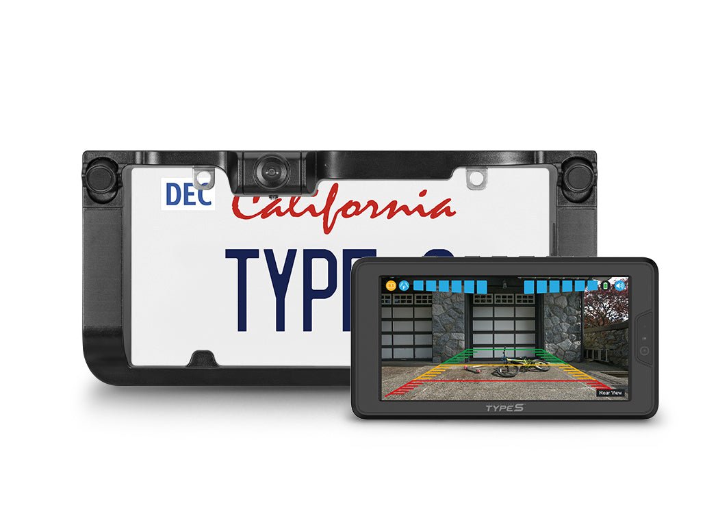 TYPE S HD Solar Powered Wireless Add-on Backup Camera with