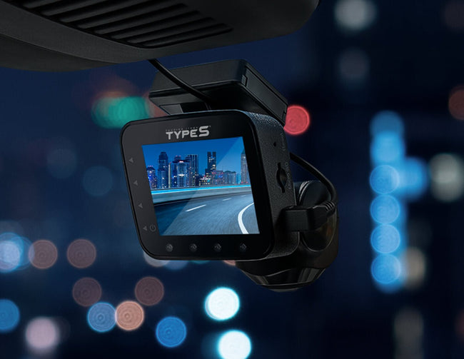 TYPE S P100 PLUS Smart 360° 1080P FHD Dashcam with Live Streaming