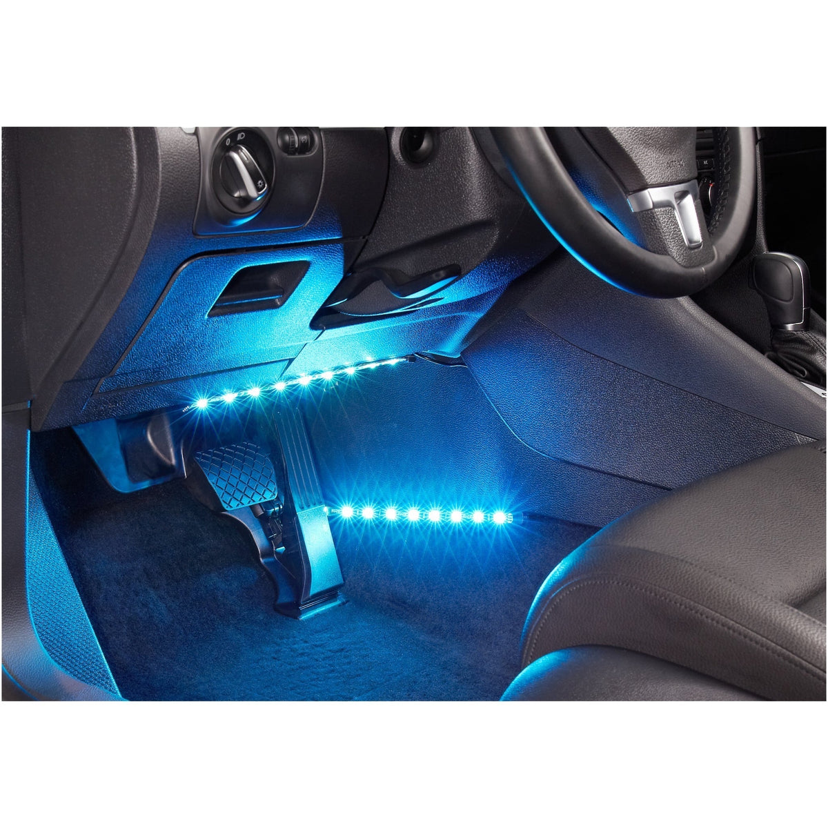 24 Plug & Glow™ Led Lights - HyperBright™ LED Light Extensions Multi Color  - LM55323-1