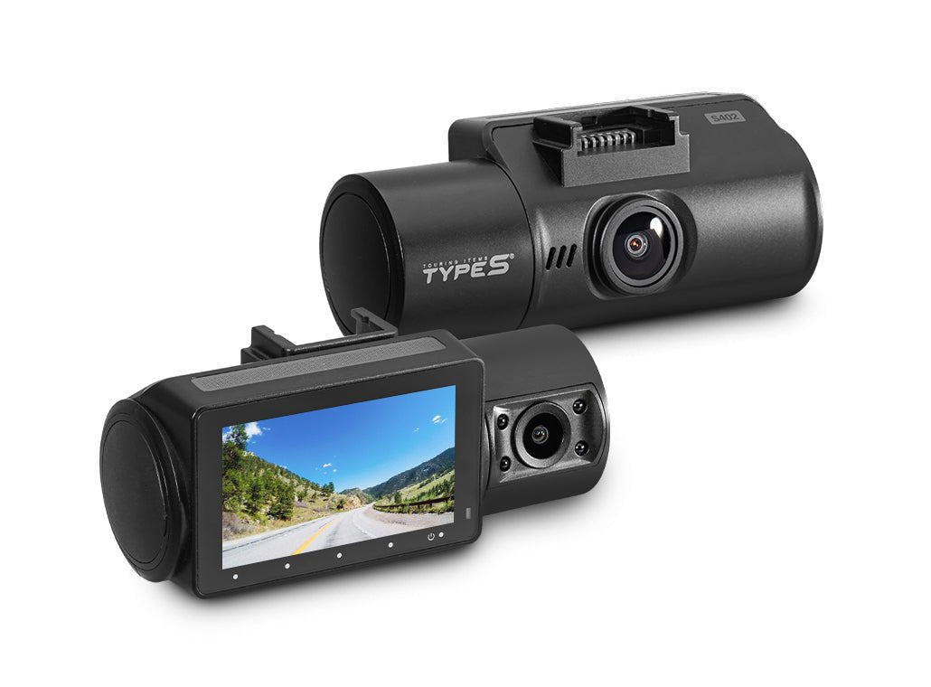 TYPE S S402 Pro Ultra HD 4K Dual View Dashcam with 2K Cabin View Cam