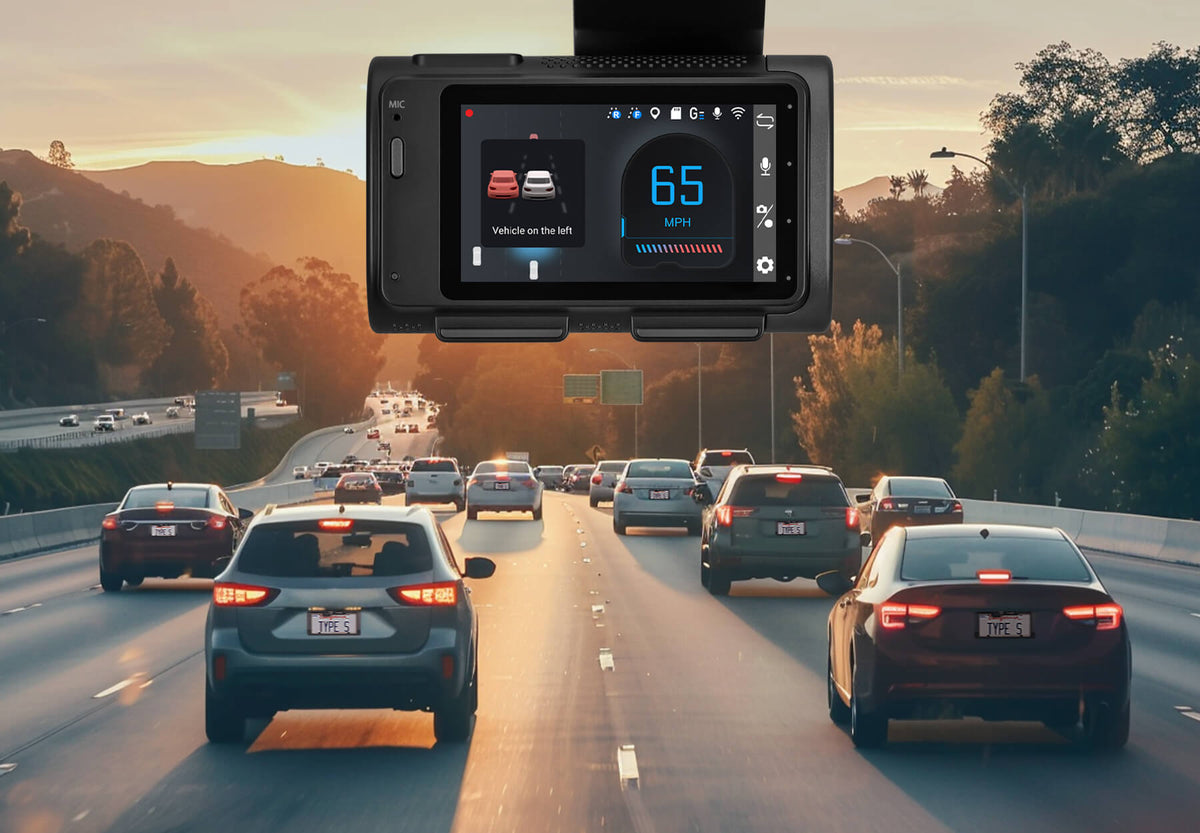 Add Blind Spot Detector to your Vehicle within 10 mins, via a Dash Cam