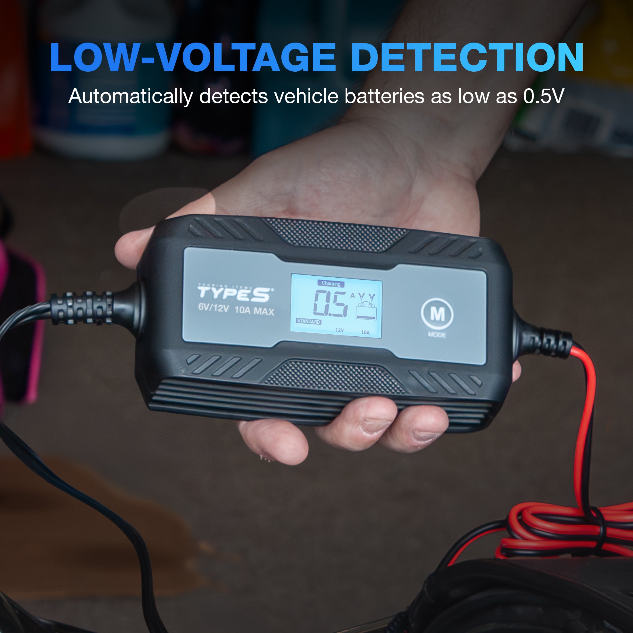 TYPE S 10A Battery Charger & Maintainer