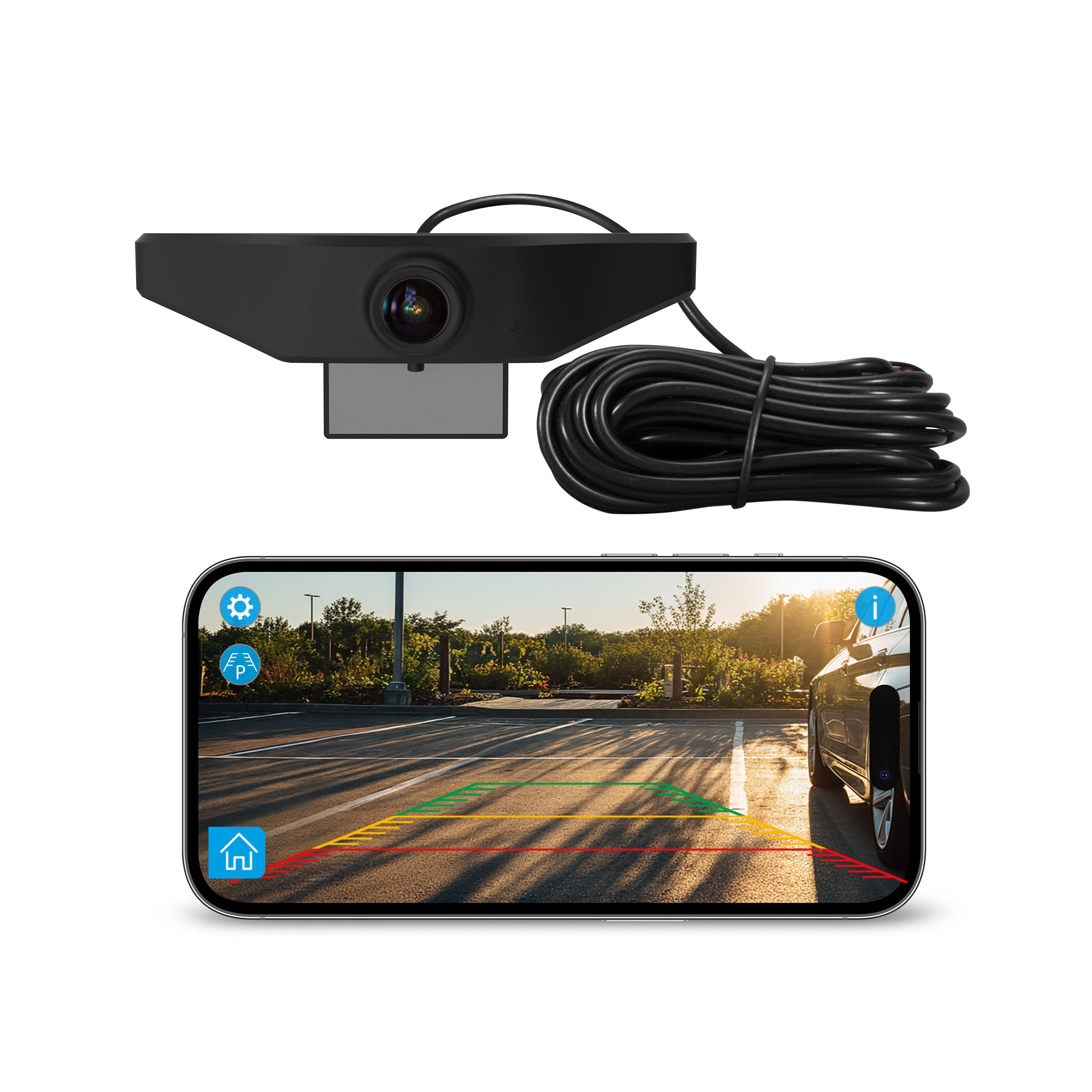 TYPE S Smart 1080p HD Backup Camera with Hardwire Connection
