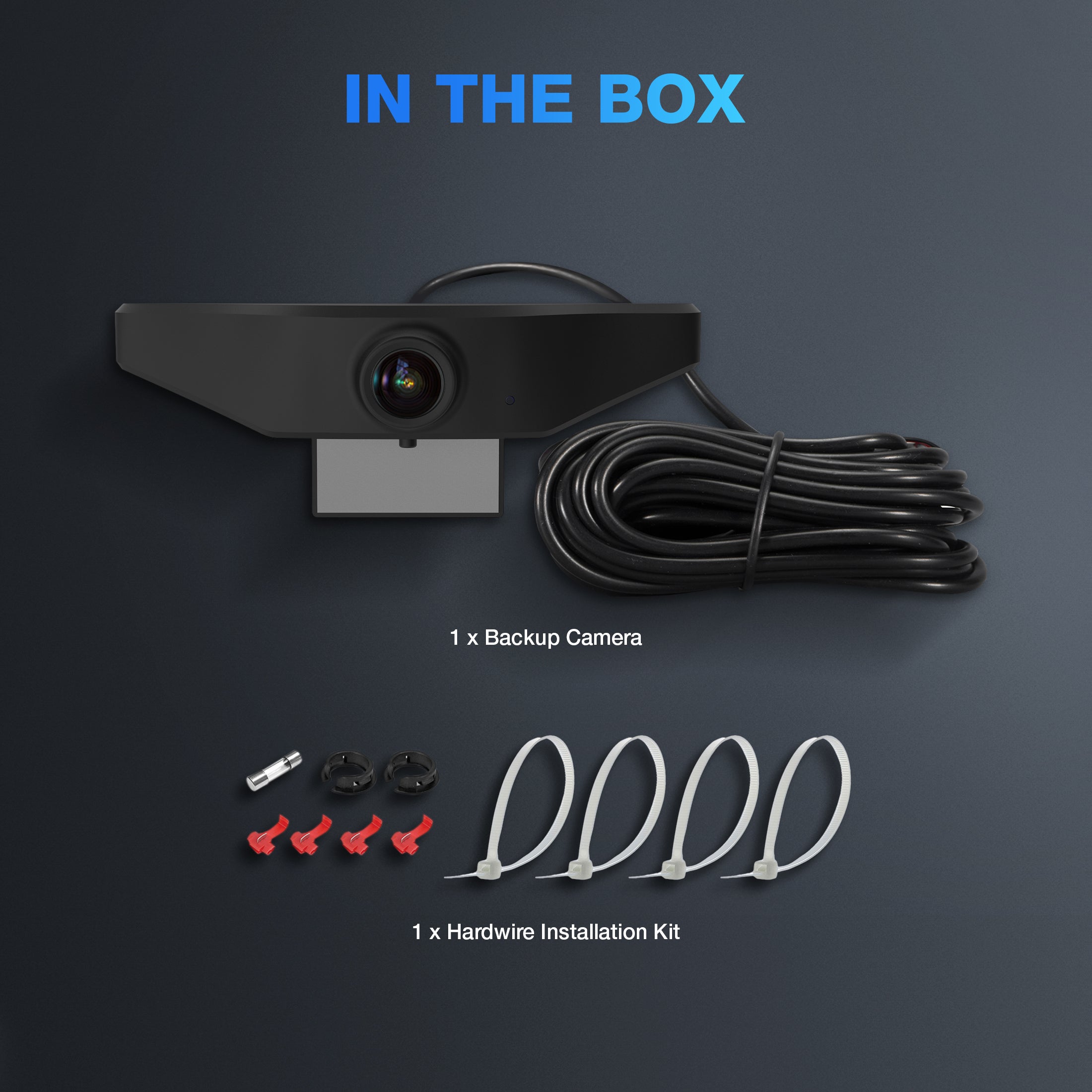 TYPE S Smart 1080p HD Backup Camera with Hardwire Connection