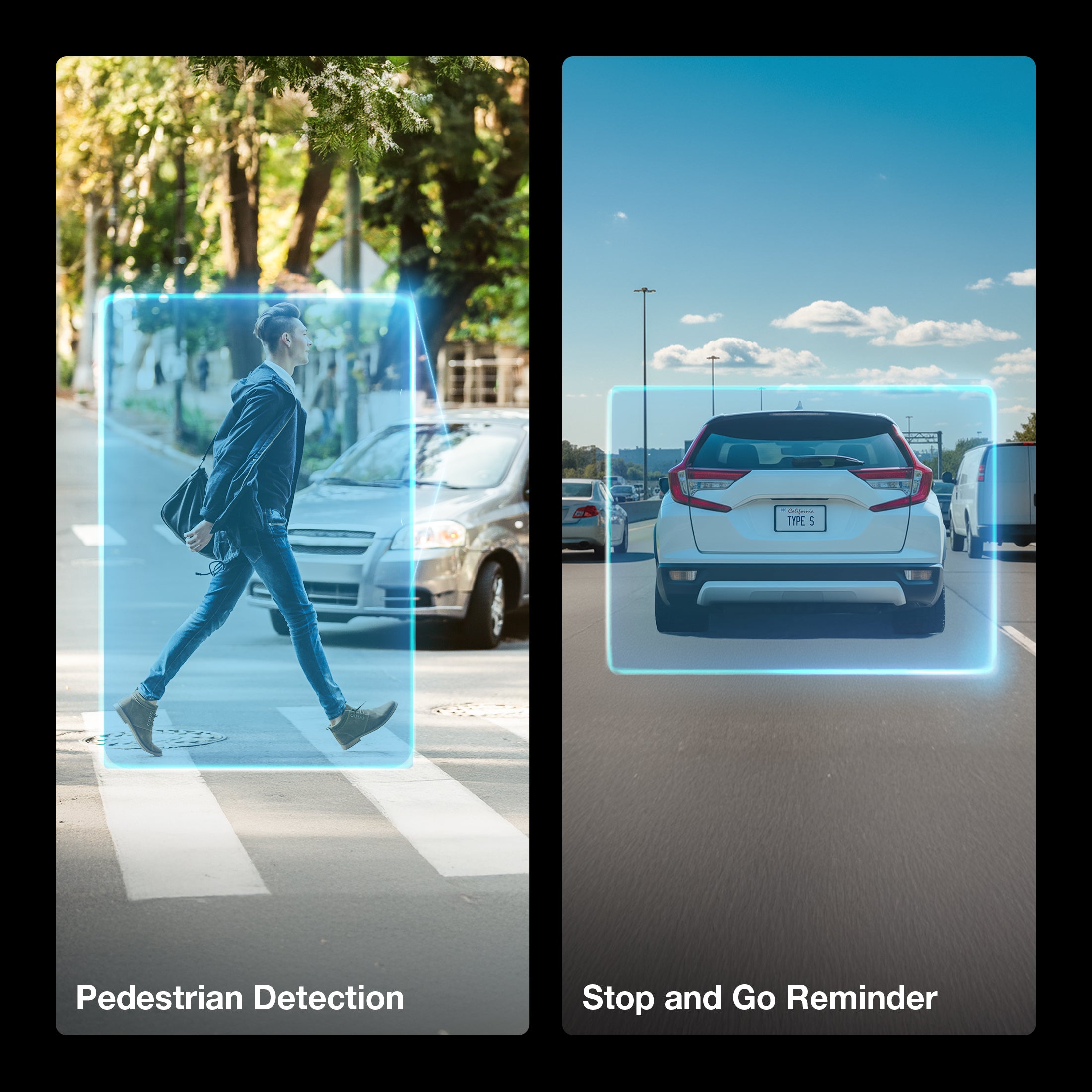 TYPE S T400 PLUS 4K AI Dash Cam with Full-Coverage Advanced Driver Assistant