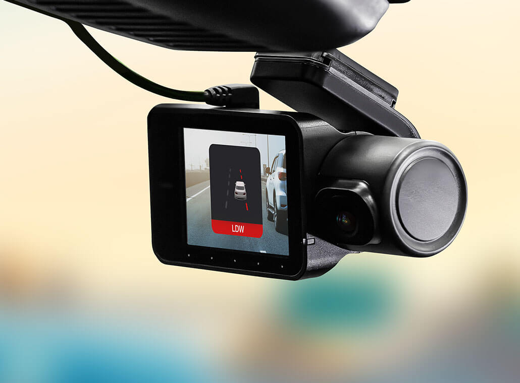 T401 4K Dual View Dash Cam with AI-Powered Driver Assistance