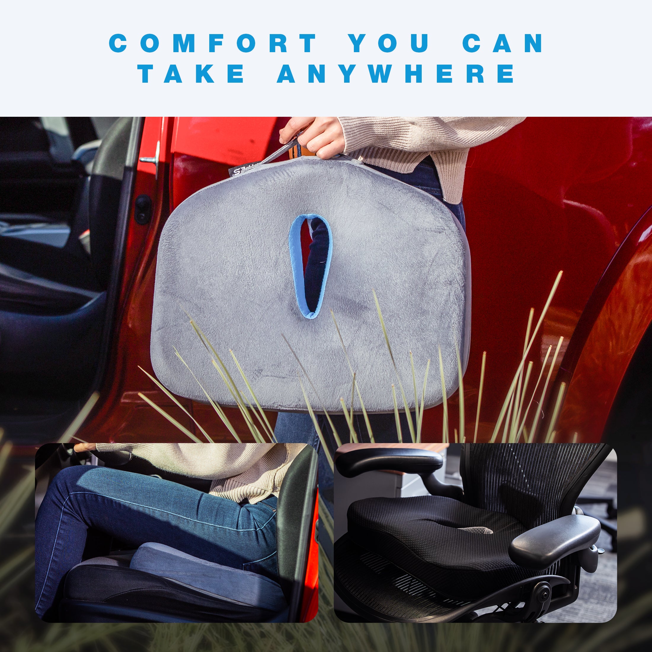 TYPE S Premium Comfort Memory Foam Cushion