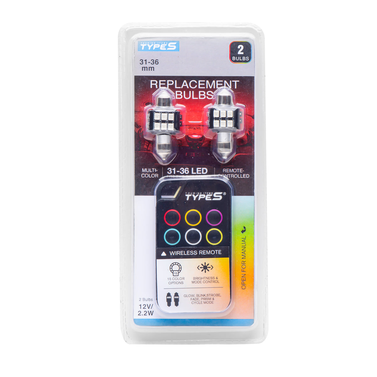 Split Color Bulb Multi-Color Replacement Bulbs