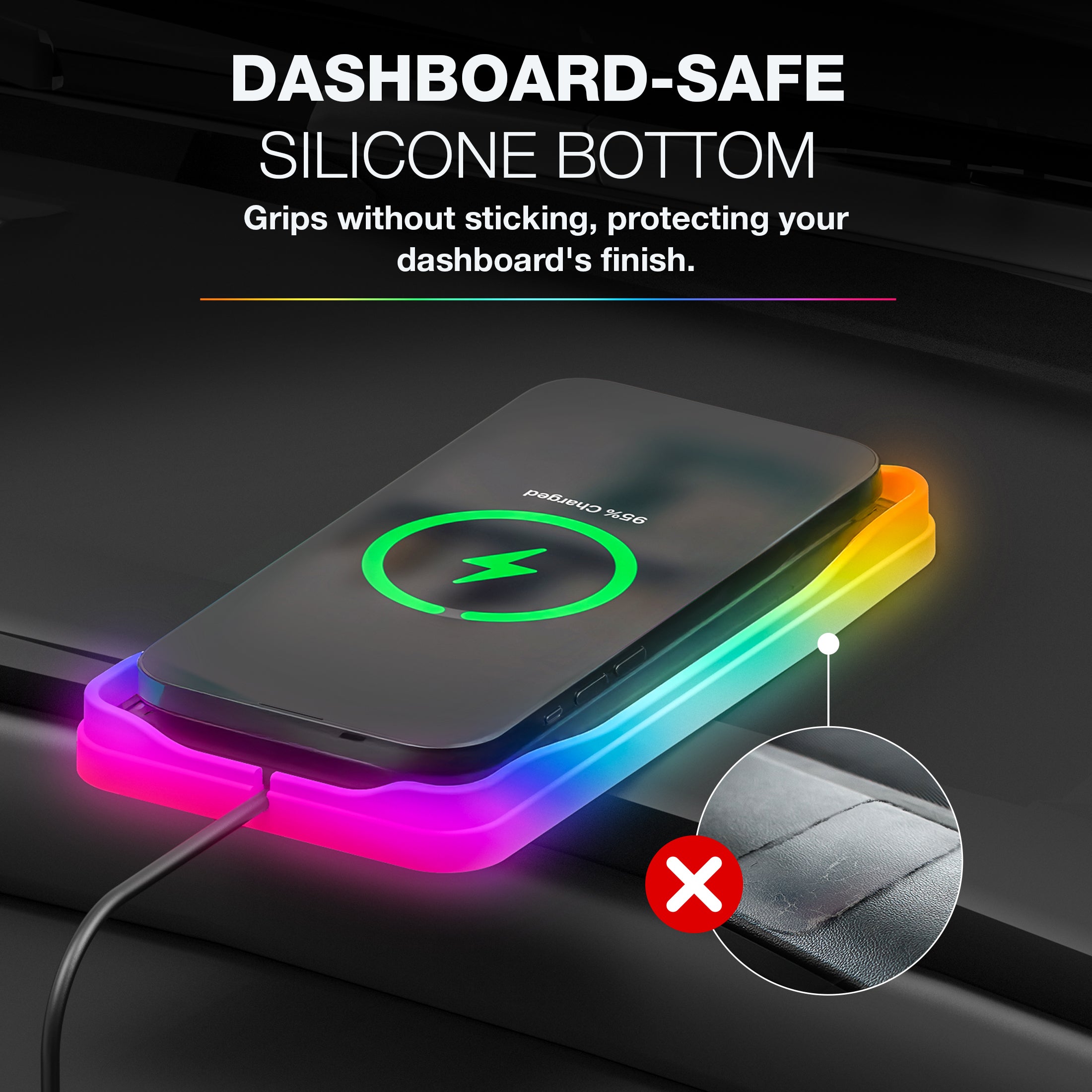 TYPE S Charge & Glow Wireless Charging Powerpad