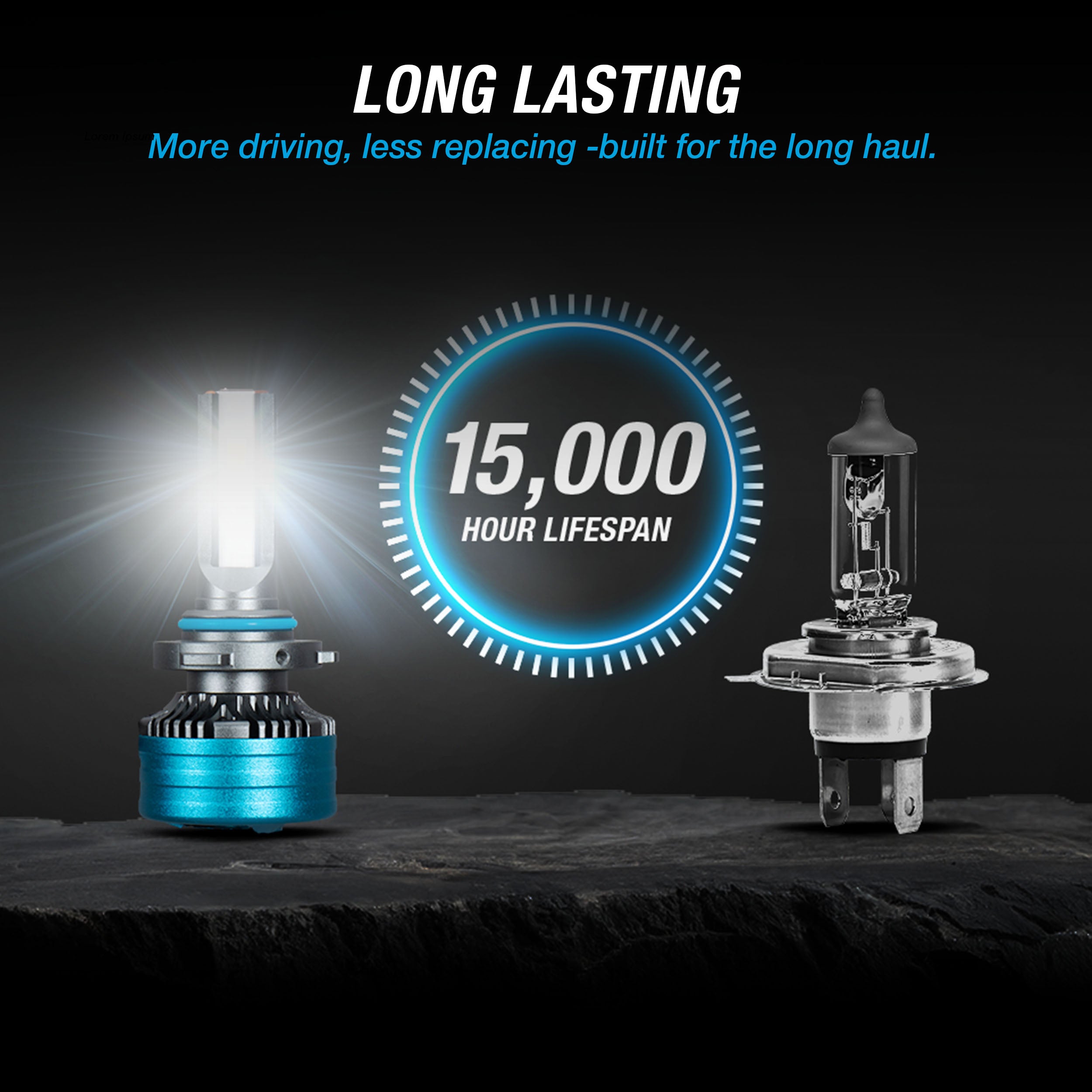 PRO ULTRABRIGHT LED FOG LIGHT SET - 9005 / 9006