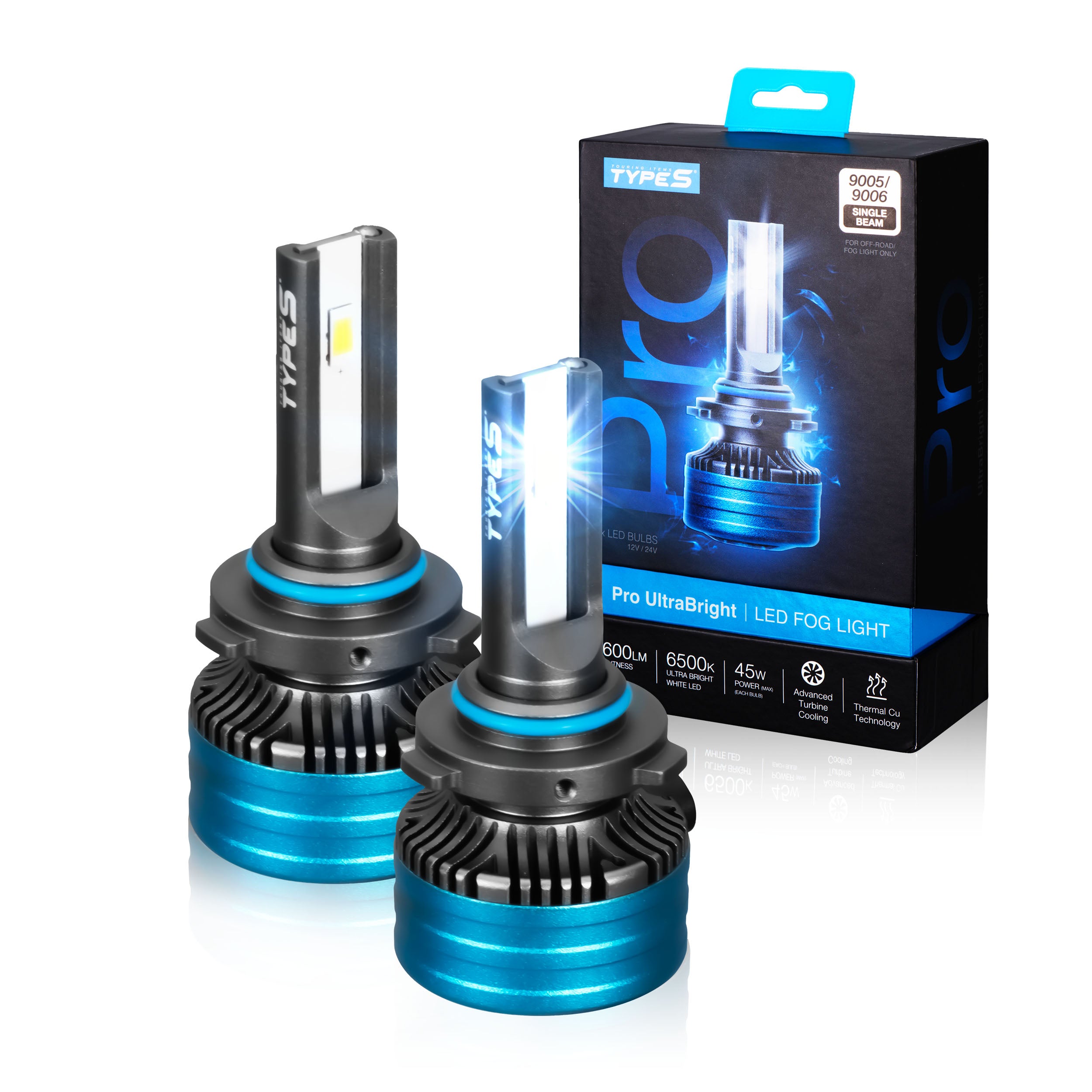 PRO ULTRABRIGHT LED FOG LIGHT SET - 9005 / 9006