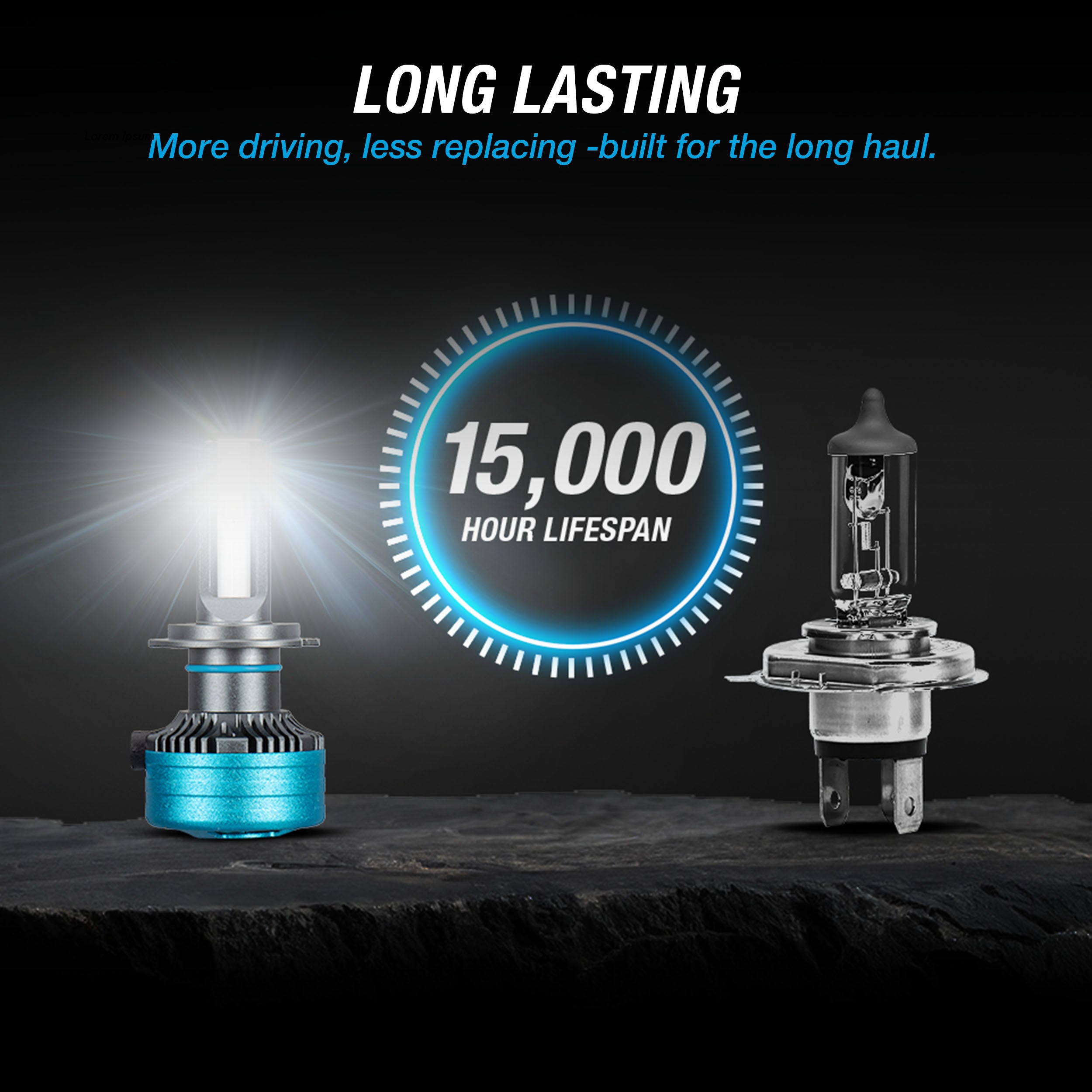 PRO ULTRABRIGHT LED FOG LIGHT SET - H7