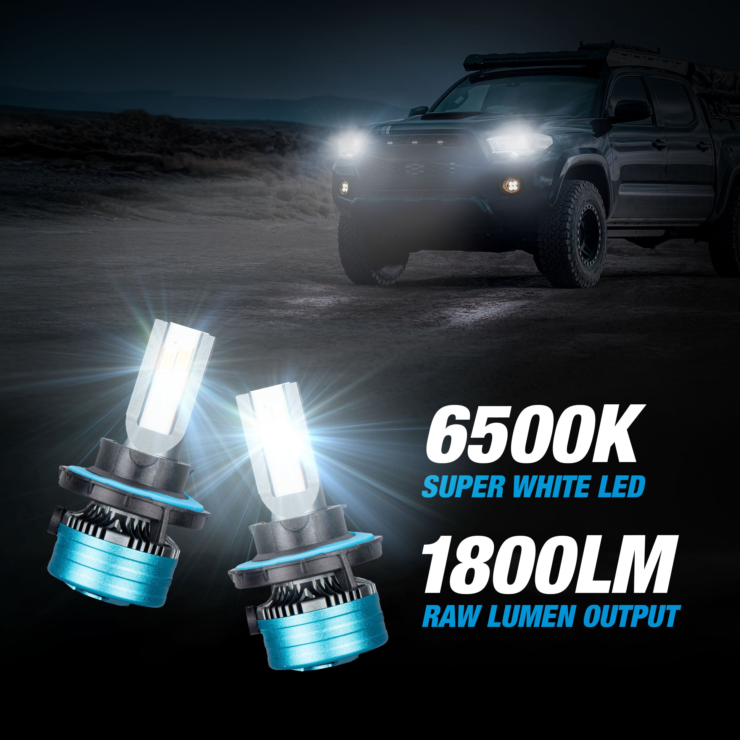 PRO ULTRABRIGHT LED FOG LIGHT SET - H13