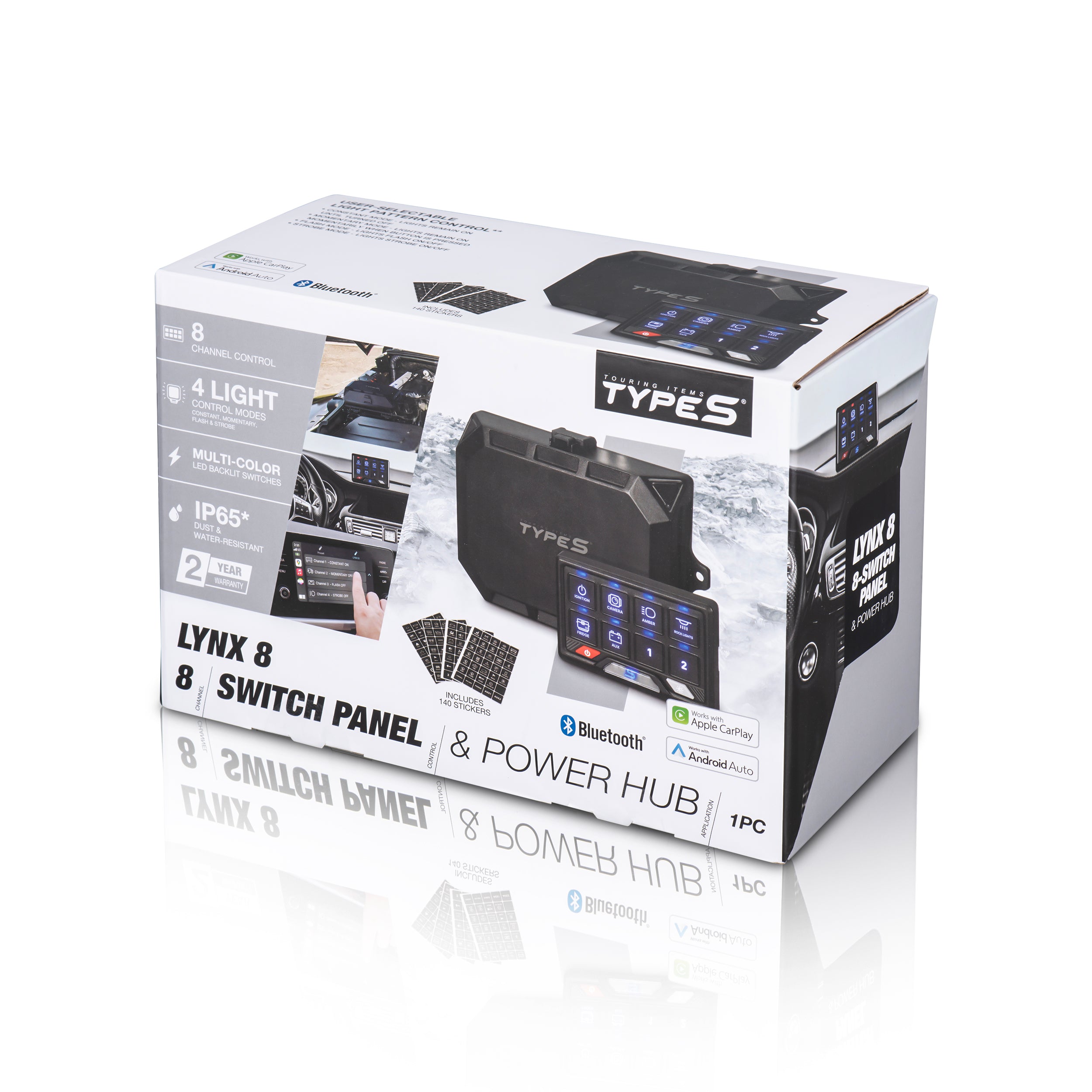 LYNX 8 - 8 Switch Panel & Power Hub