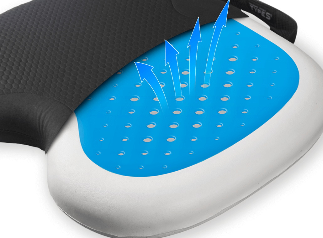 Comfort Gel Seat Cushion 2 Pack