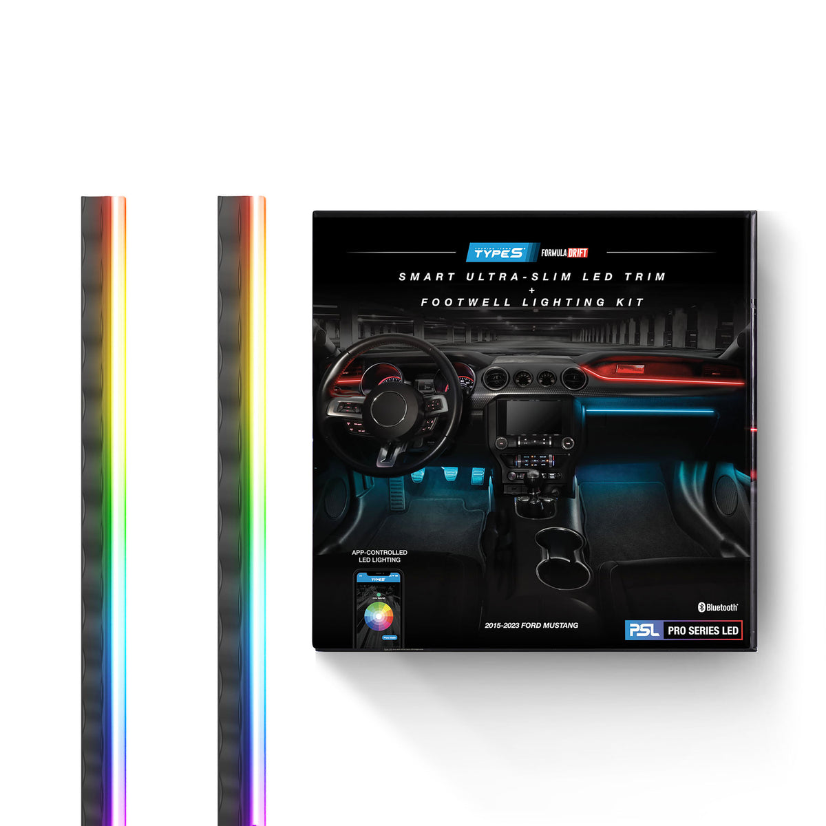 Smart Trims Storage Racing TYPE S Formula DRIFT Pro Series Ultra-Slim Smart LED Trim Kit